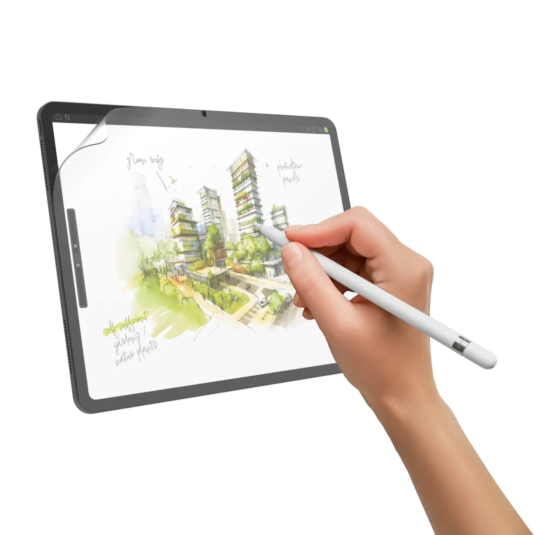 Displaybescherming "Feels Like Paper" voor Apple iPad 11" (2025)/iPad 10,9" (2022)
