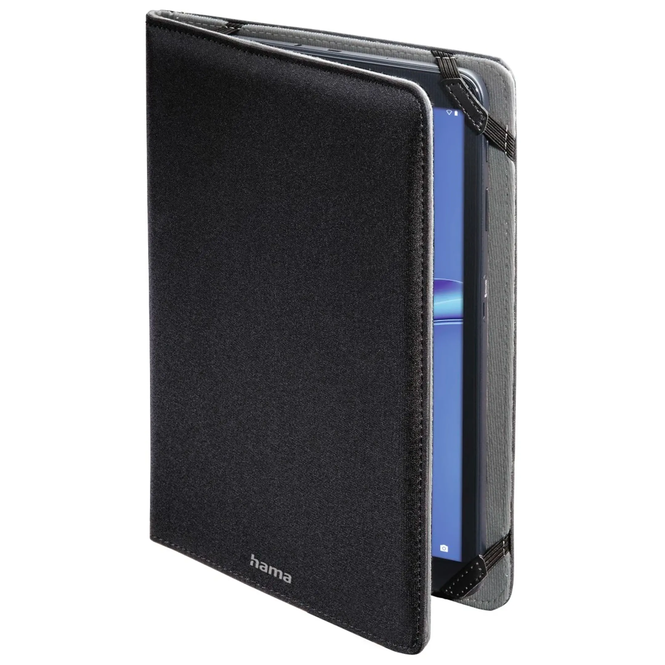 Tablet-case "Strap" voor tablets 9,5- 11" - Zwart