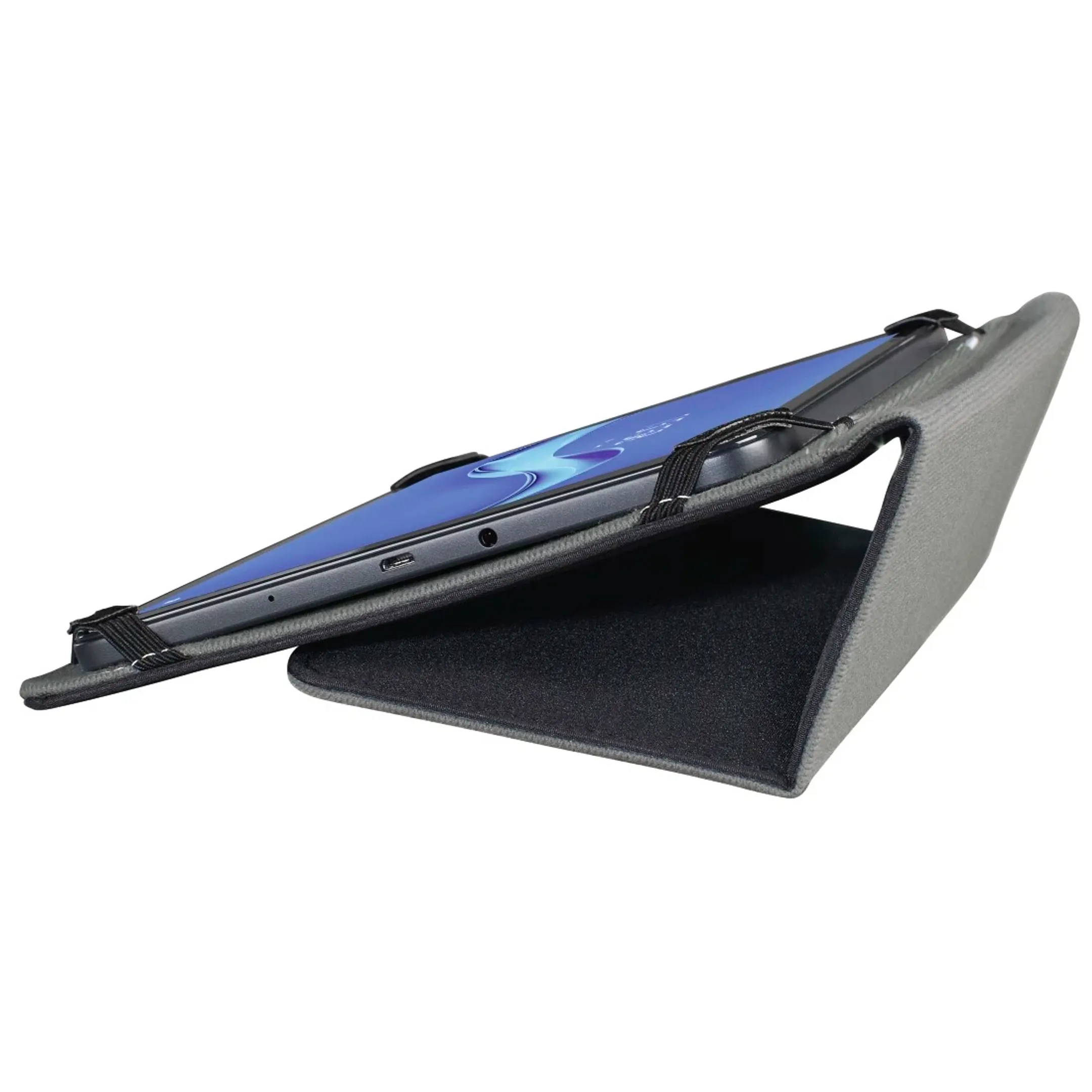 Tablet-case "Strap" voor tablets 9,5- 11" - Zwart