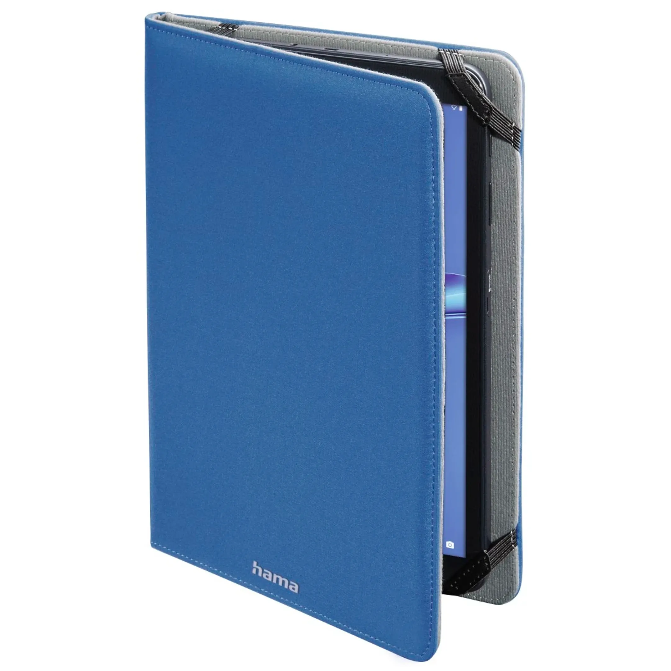 Tablet-case "Strap" voor tablets 9,5- 11" - Blauw