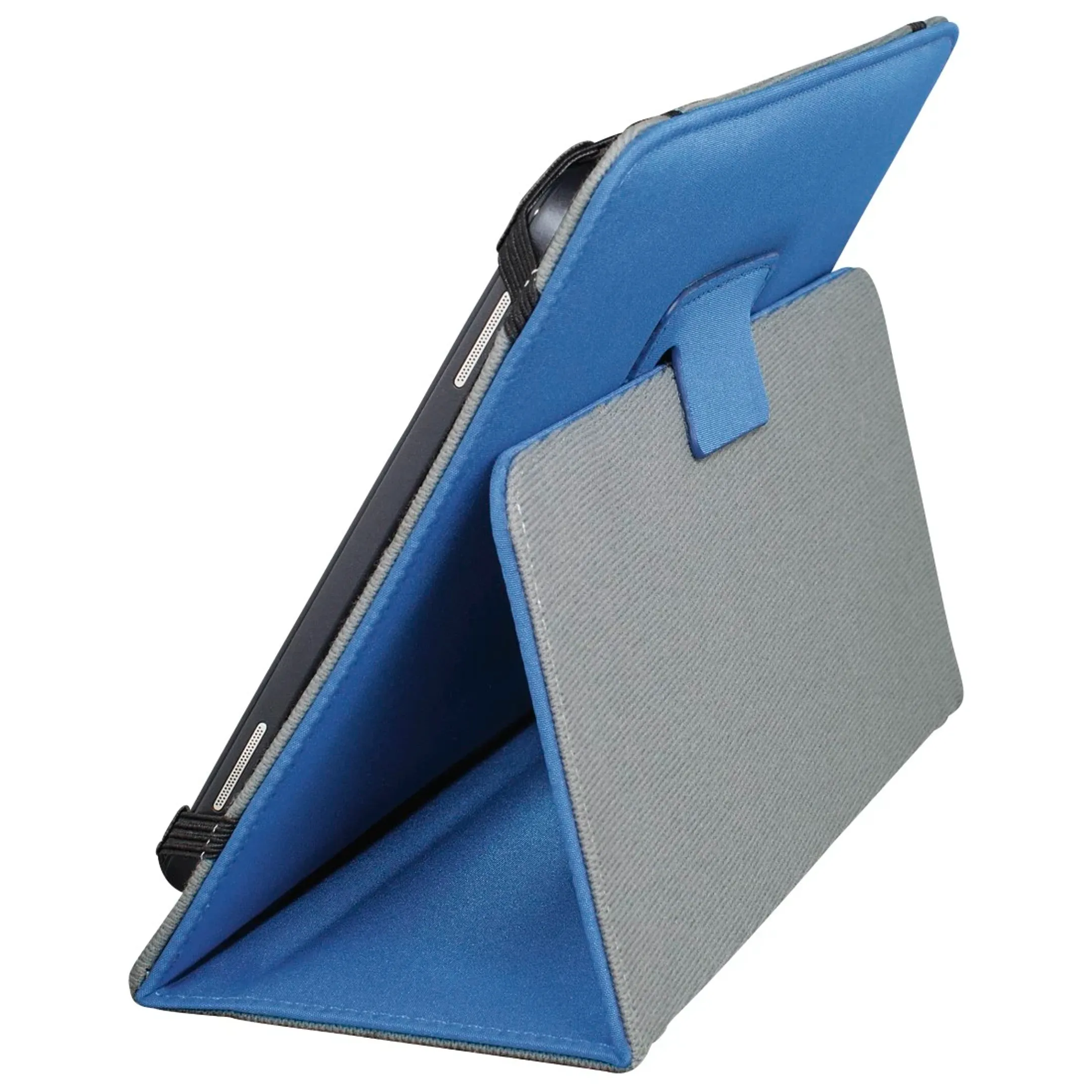 Tablet-case "Strap" voor tablets 9,5- 11" - Blauw