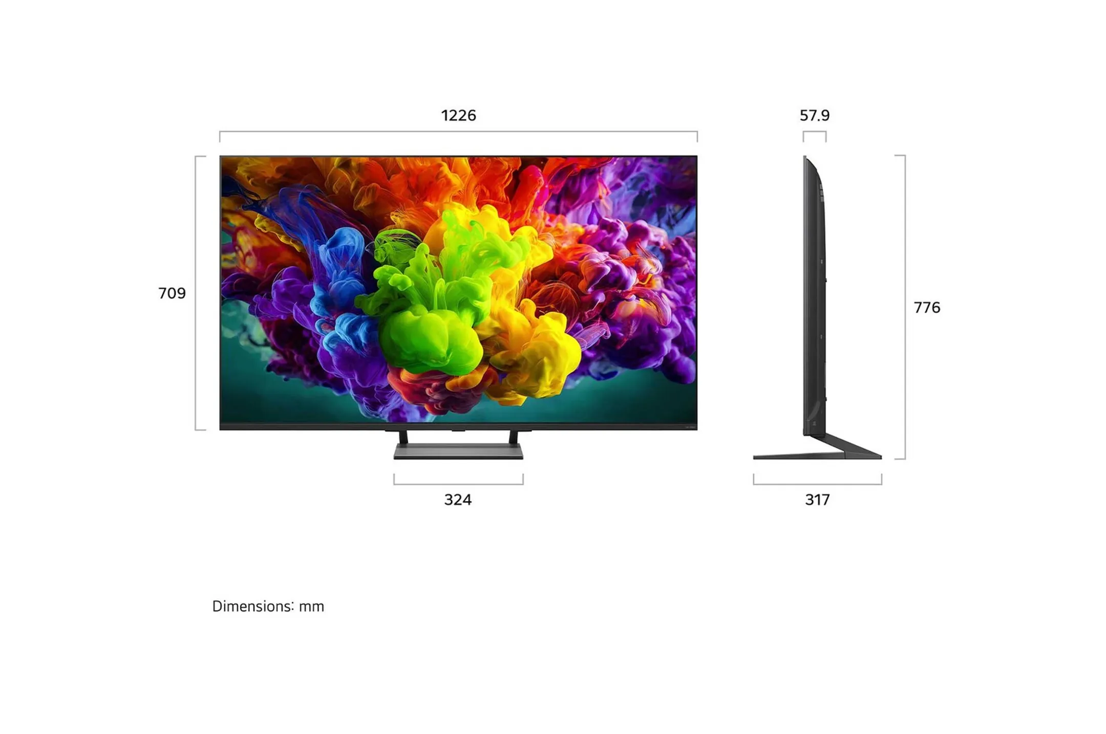 QNED evo AI Mini LED 4K TV 55QNED93B6A (2026) - 55 inch