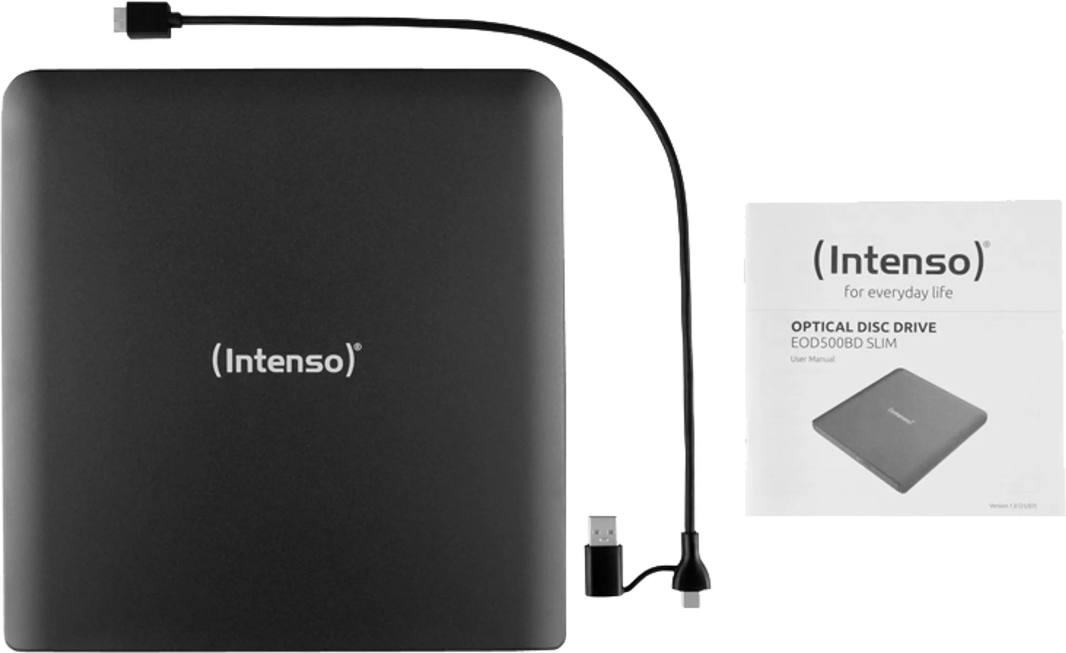EOD 500BD Slim External Blu-ray writer - Black
