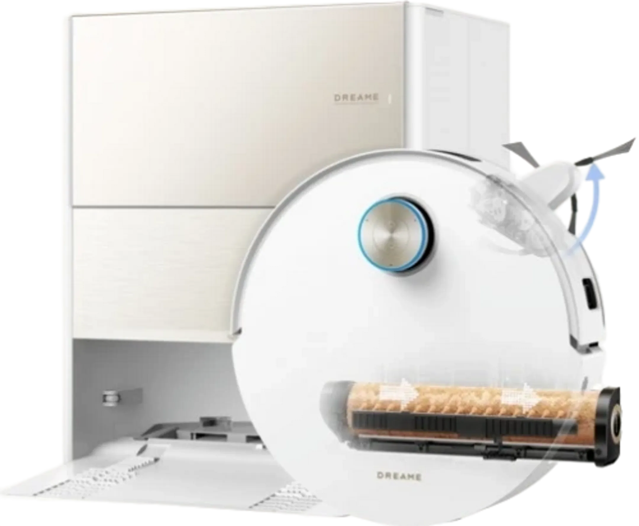 Aspirateur robot 2en1 Aqua 20 Pro Ultra Roller X Complete White
