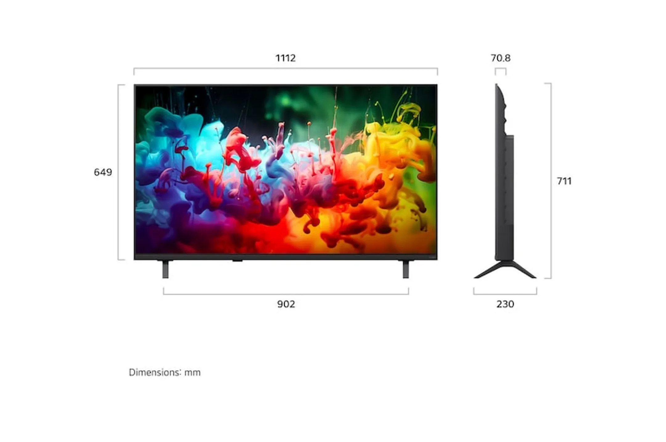 QNED AI Mini LED 4K TV 50QNED72B6B (2026) - 50 inch