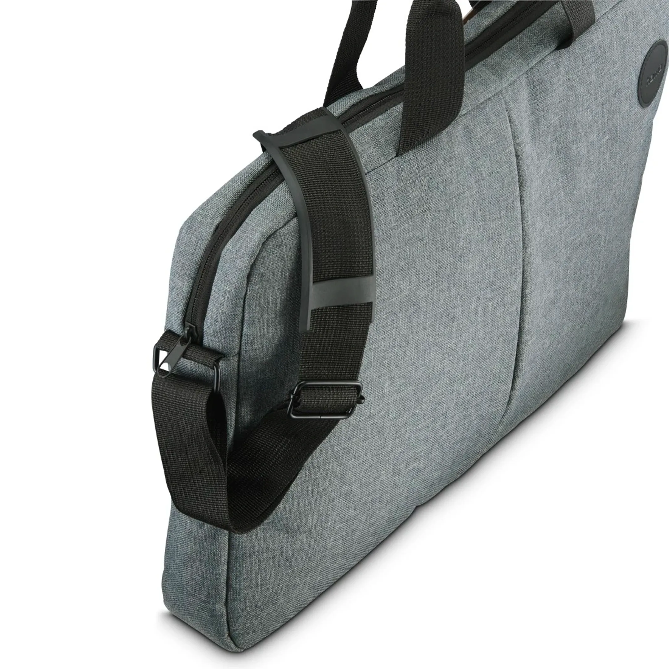 Laptop- Tas "Genua", tot 40 cm (15,6") - Grijs