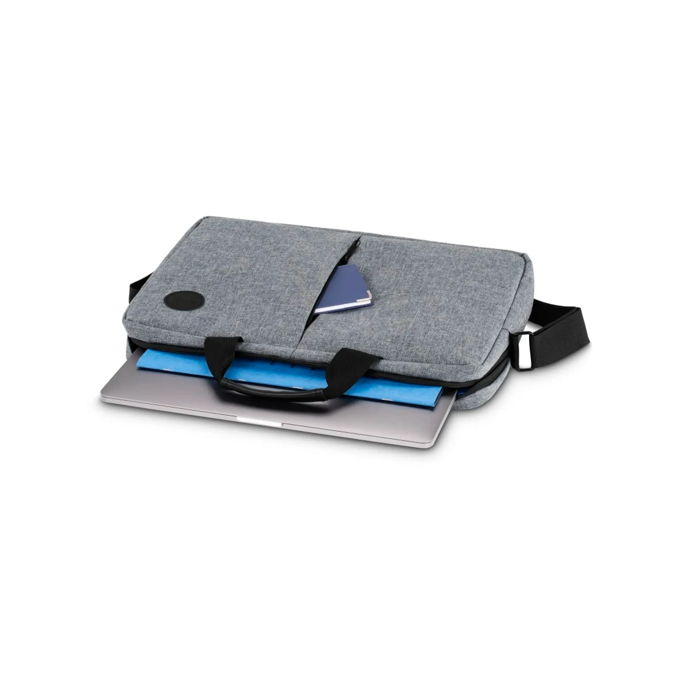 Laptop- Tas "Genua", tot 40 cm (15,6") - Grijs