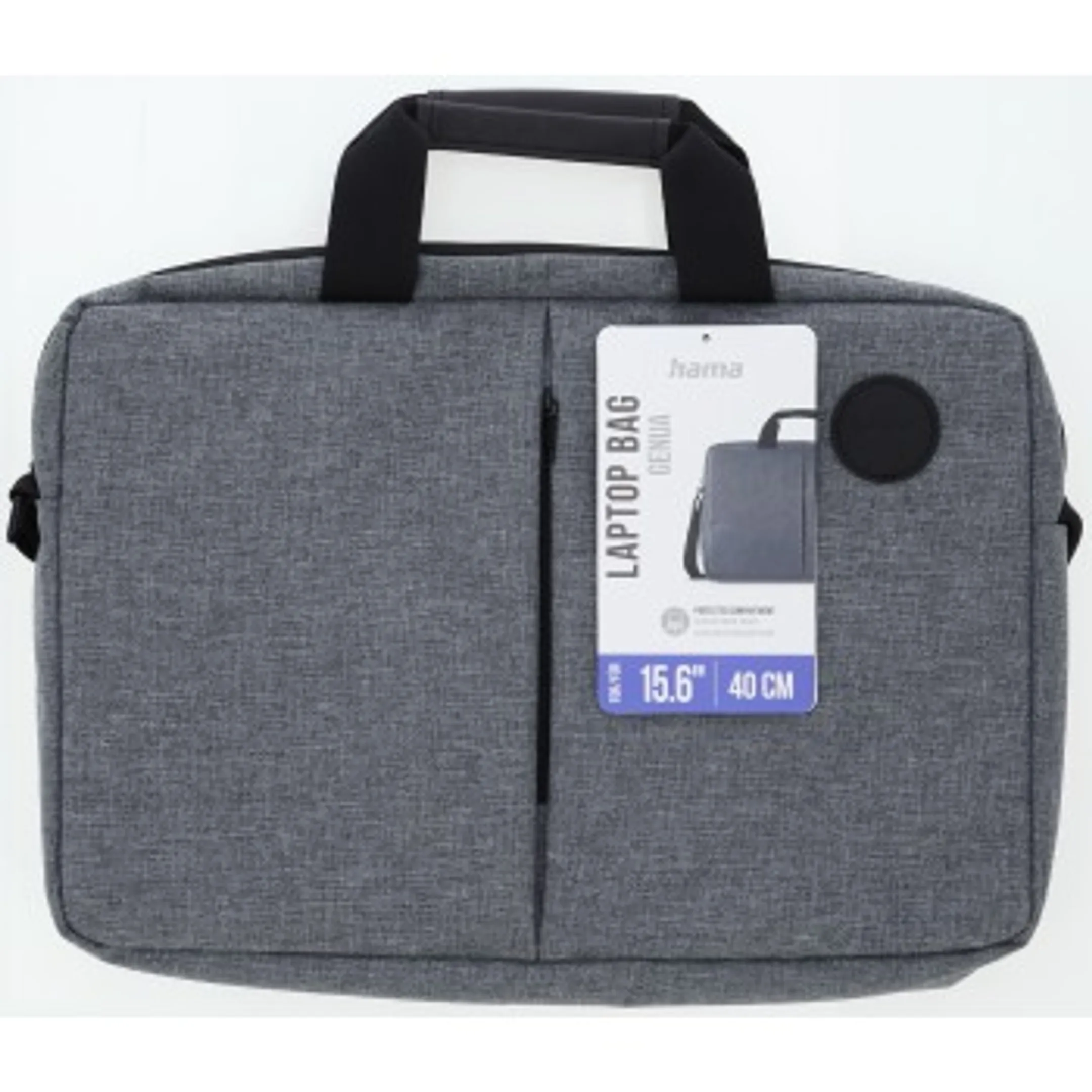 Laptop- Tas "Genua", tot 40 cm (15,6") - Grijs
