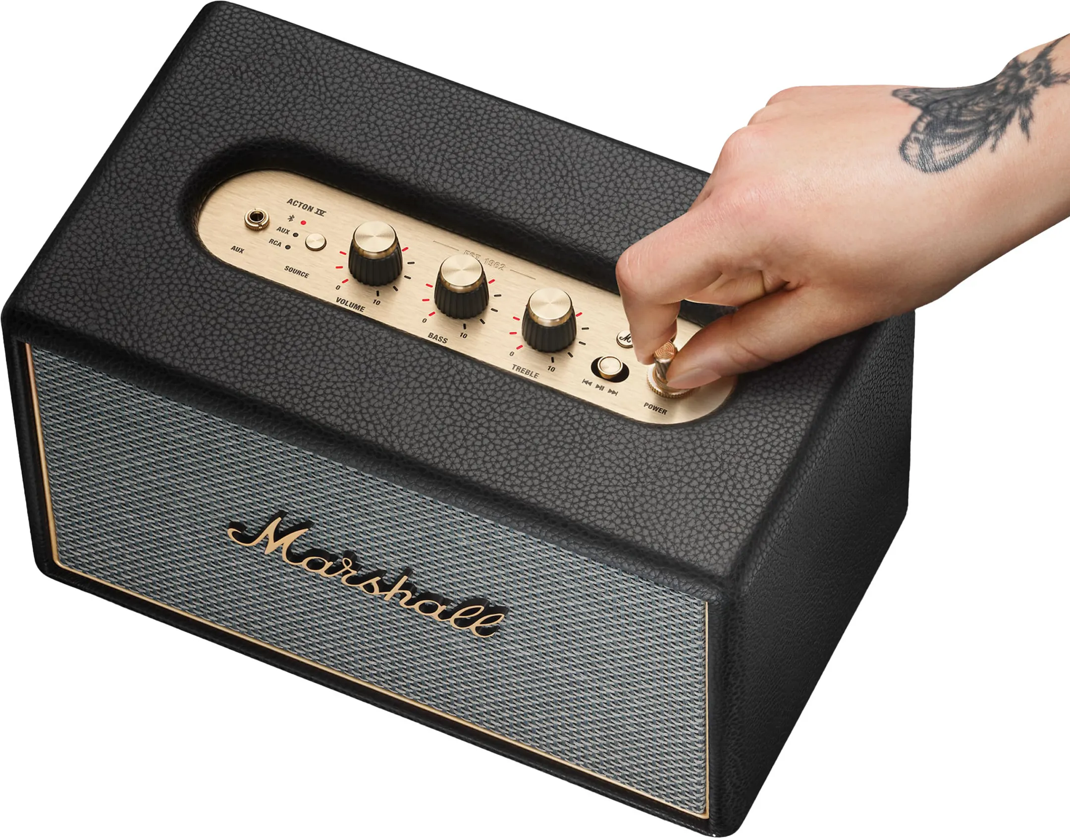 Acton IV bluetooth speaker - Zwart