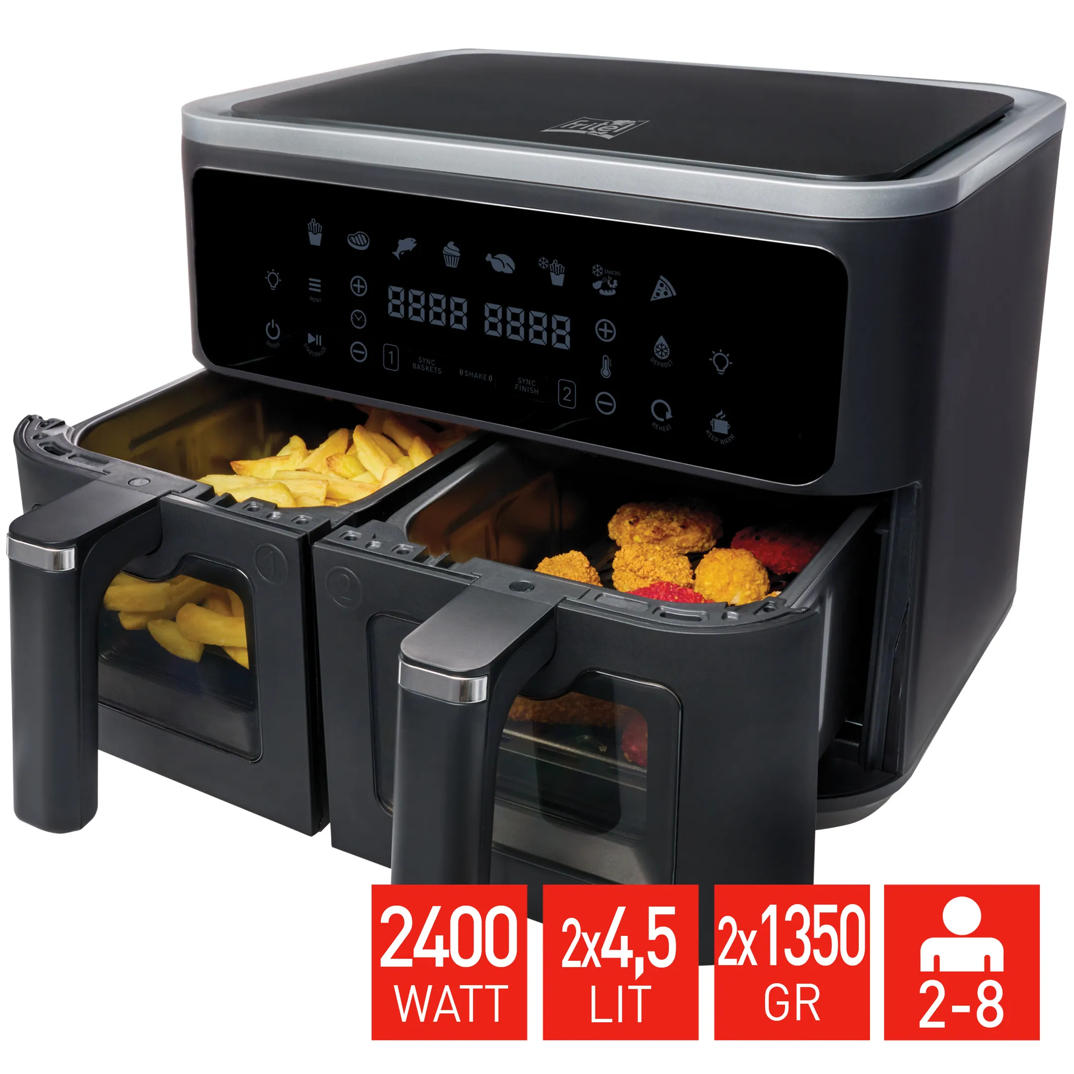 Airfryer SnackTastic® 8480