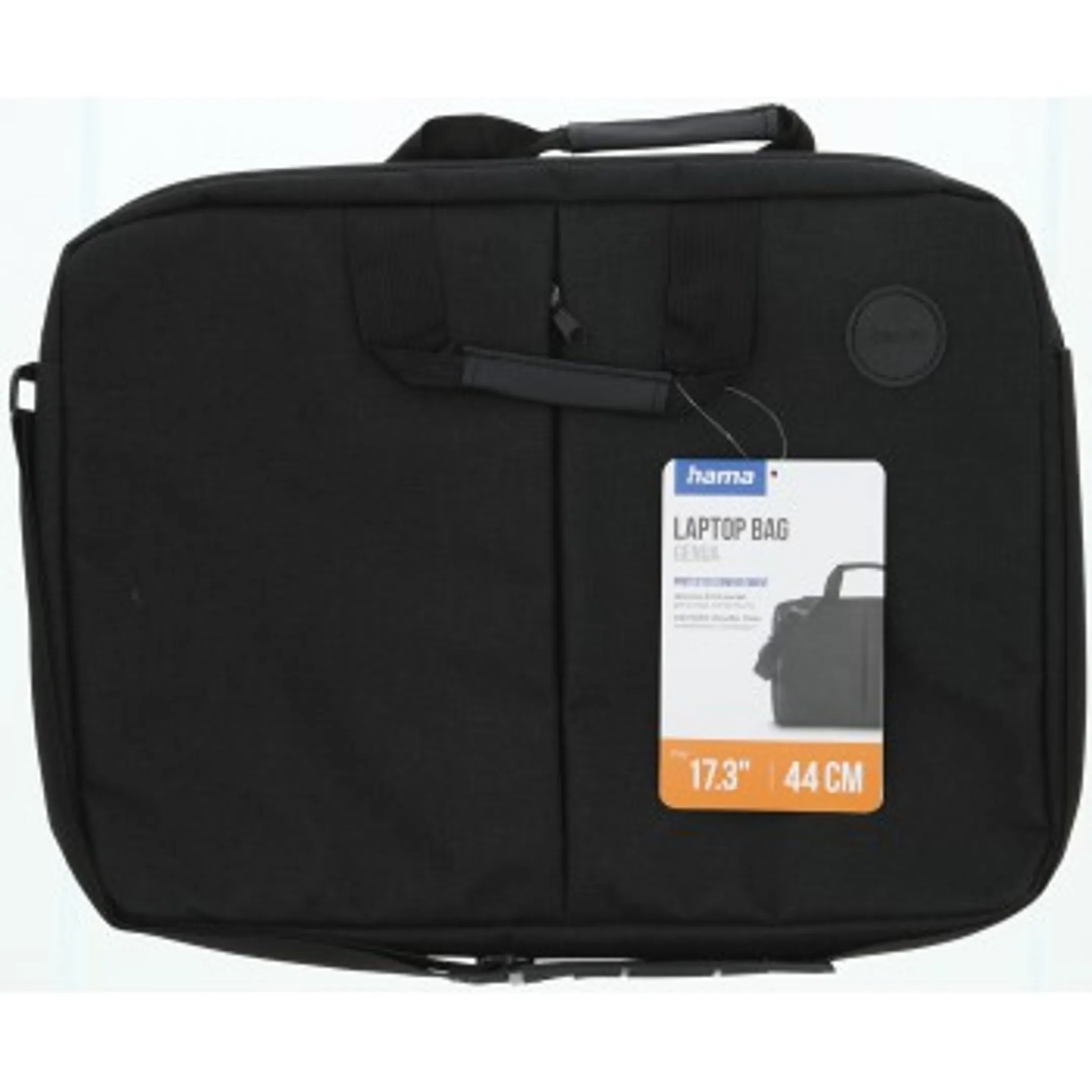 Laptop-tas "Genua", tot 44 cm (17,3"), zwart