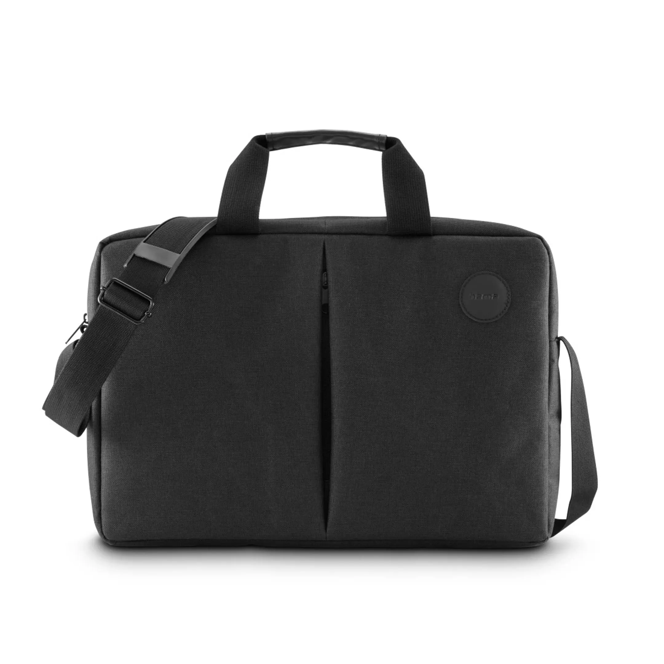 Laptop-tas "Genua", tot 44 cm (17,3"), zwart