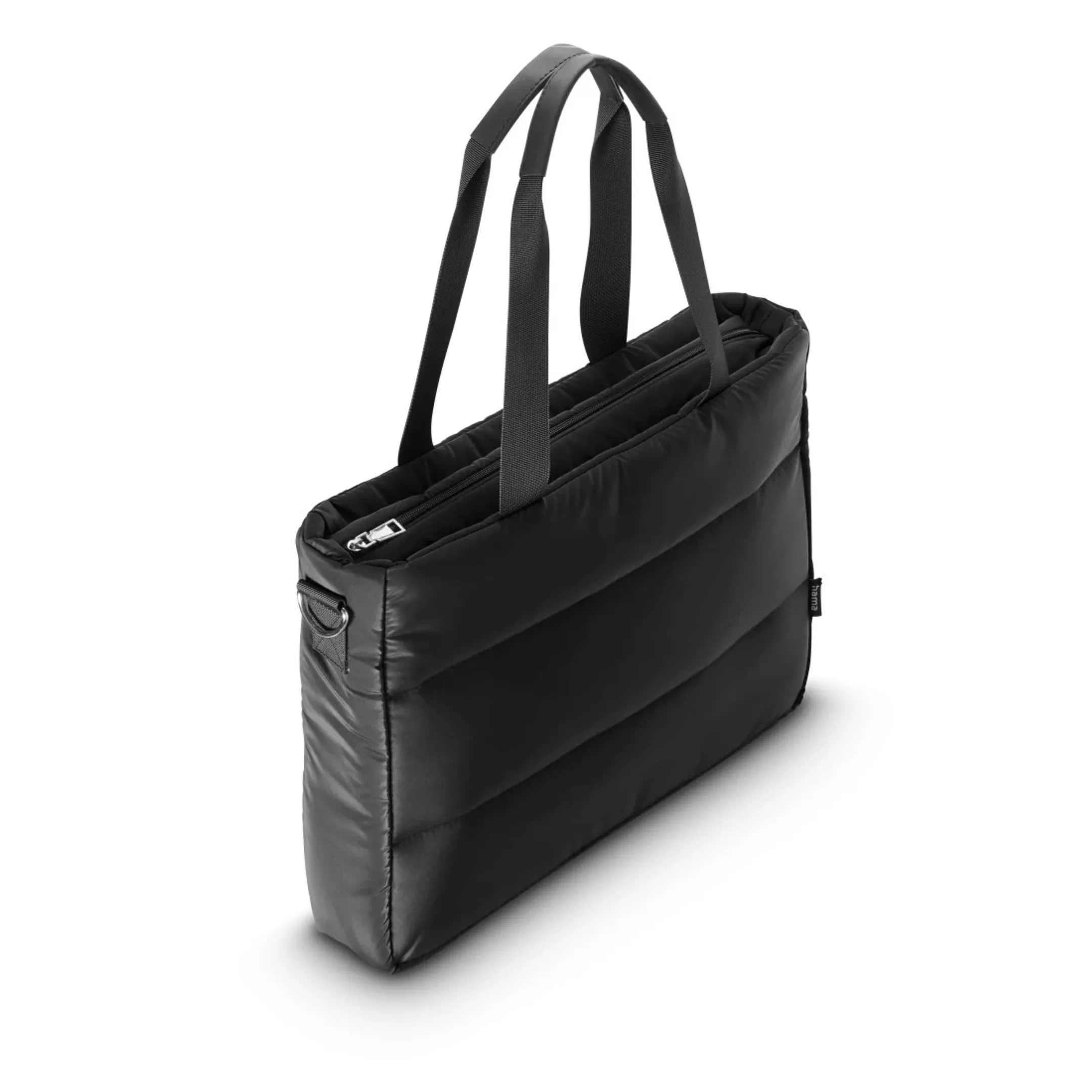Laptop-tas "Stepp", shopper, tot 41 cm (16,2") - Zwart