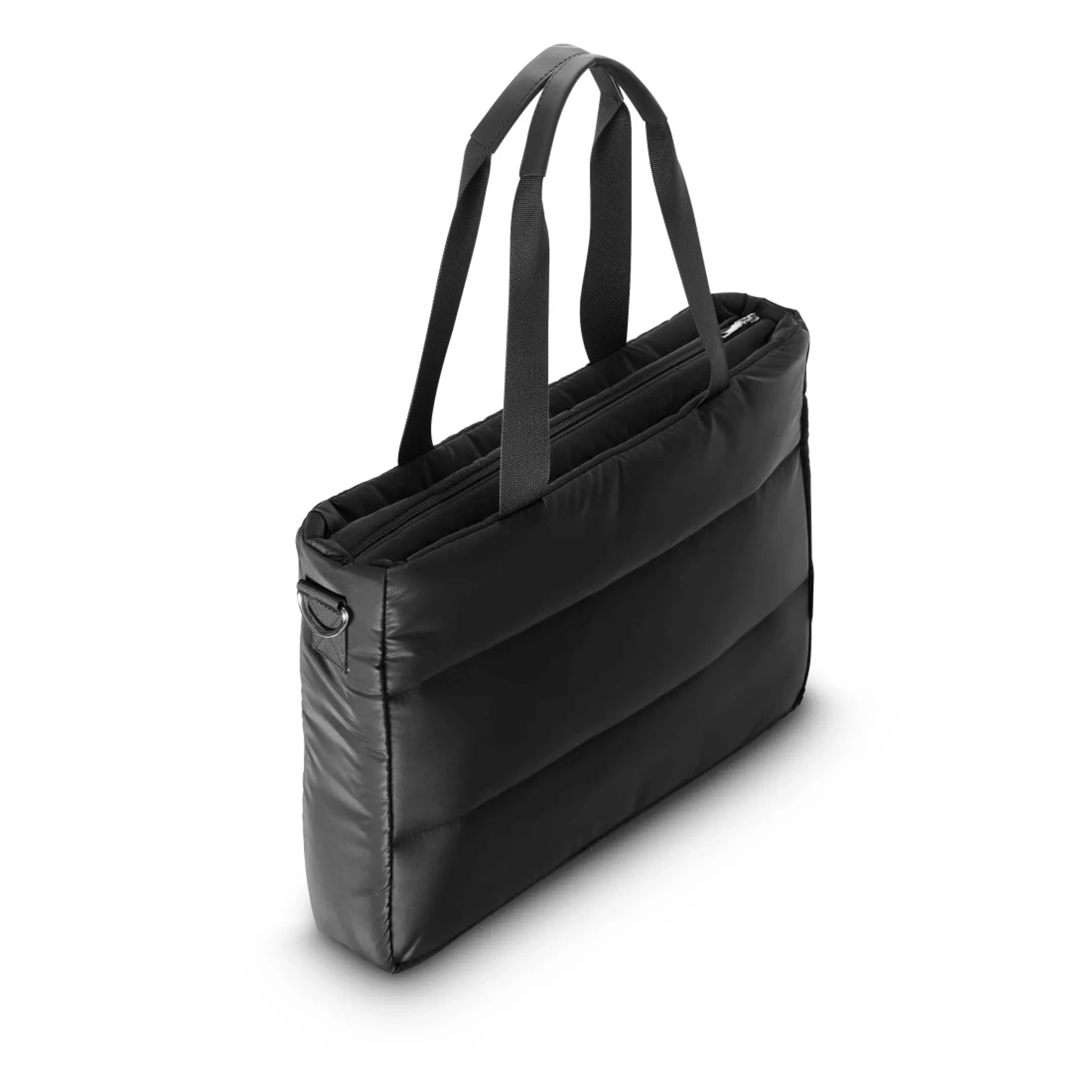 Laptop-tas "Stepp", shopper, tot 41 cm (16,2") - Zwart