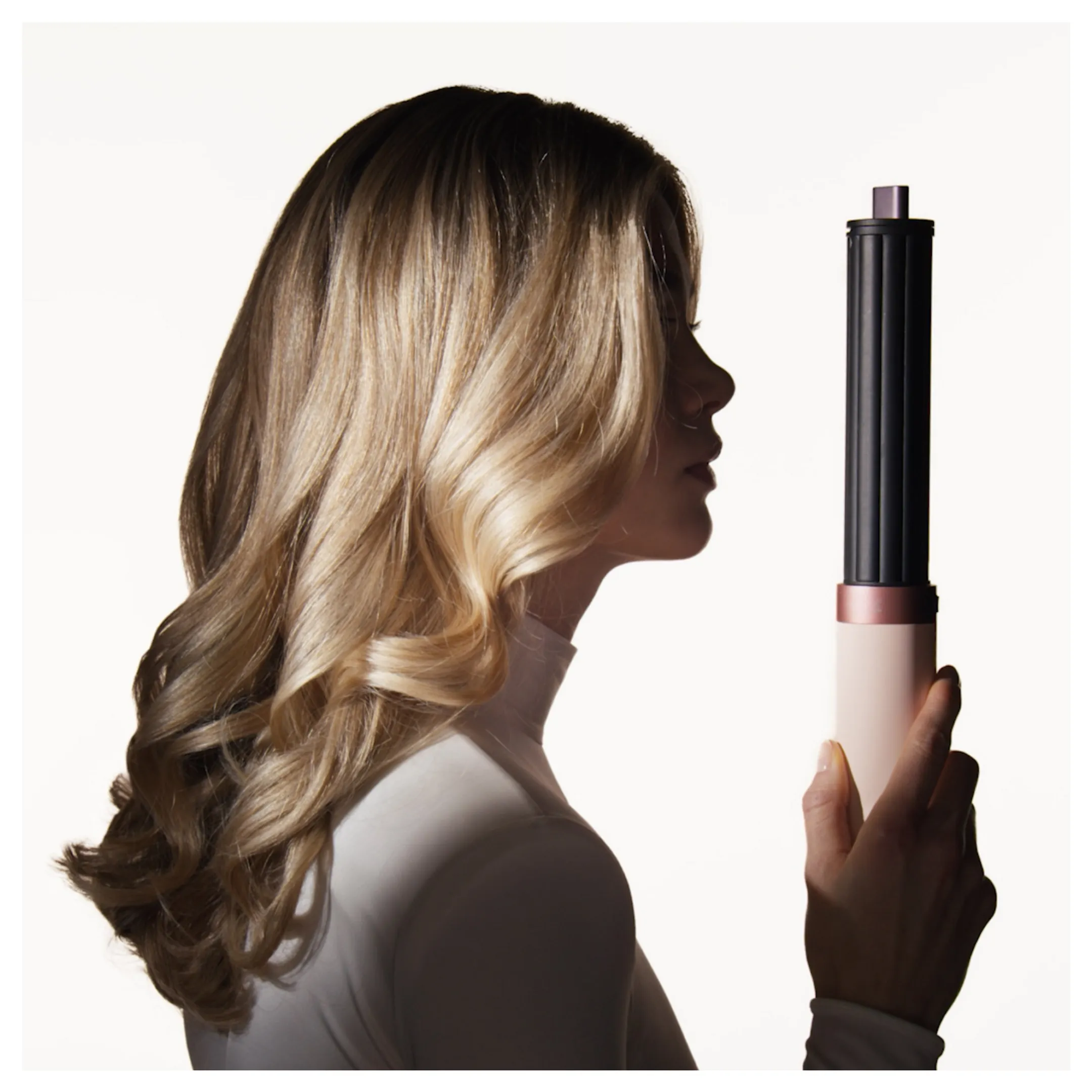 Airwrap Co-anda 2x Straight+Wavy Ceramic Pink/Rose Gold