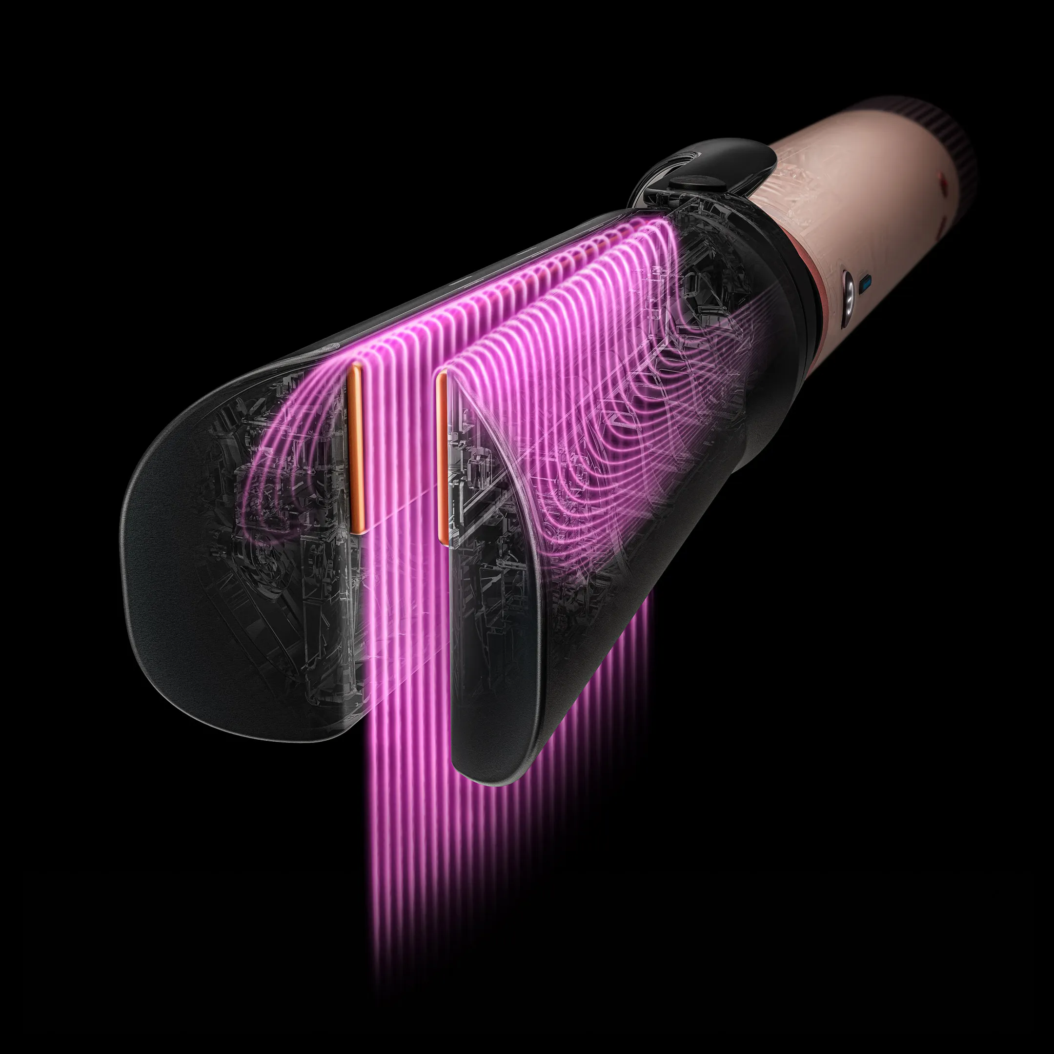 Airwrap Co-anda 2x Straight+Wavy Ceramic Pink/Rose Gold