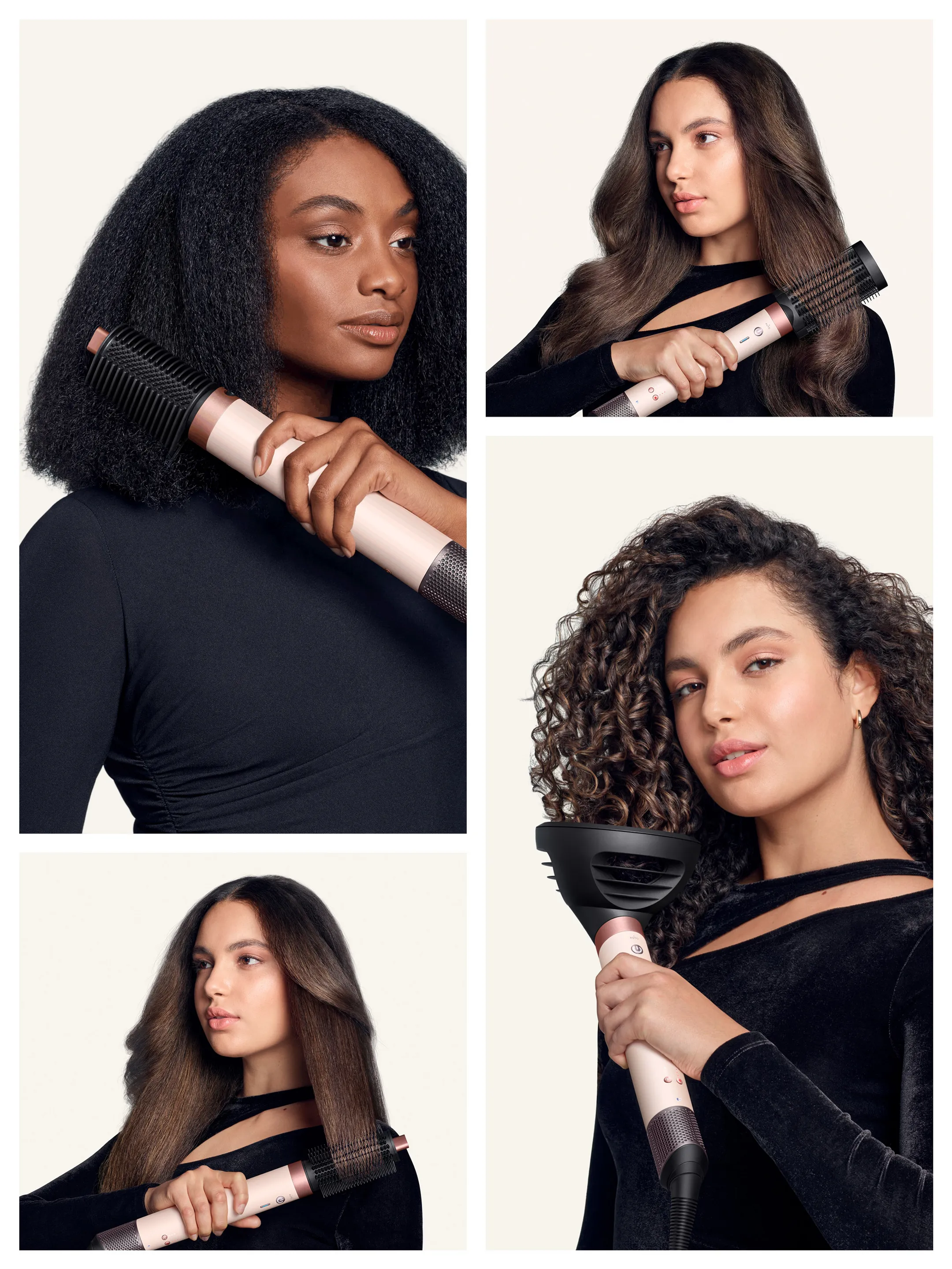 Airwrap Co-anda 2x Curly + Coily Ceramic Pink