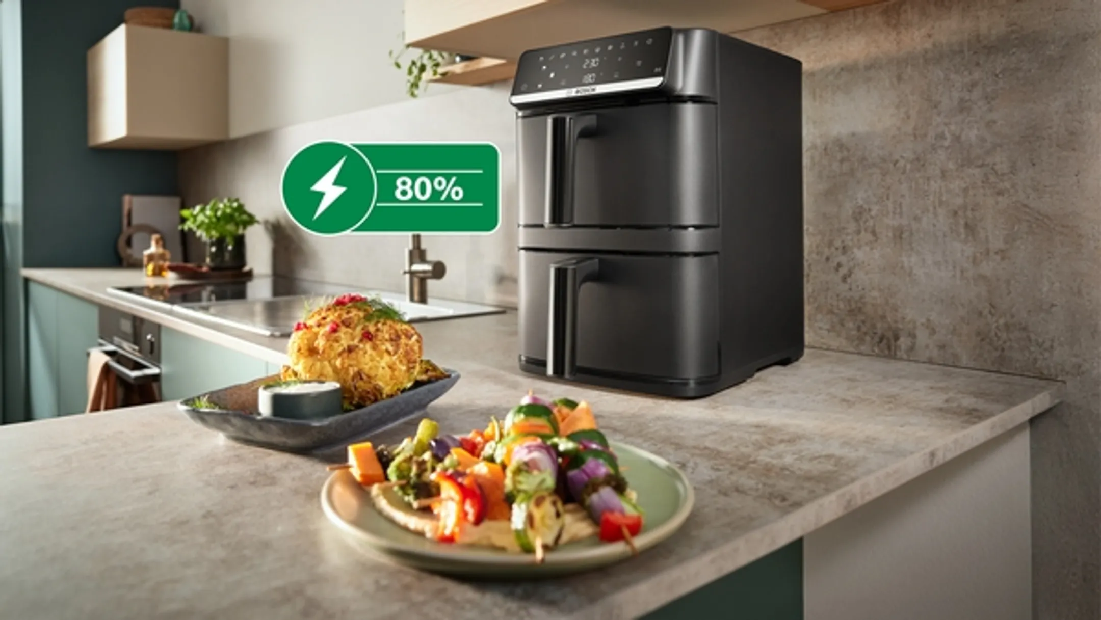 Airfryer Série 6 Double Stack Drawer MAFD661B4