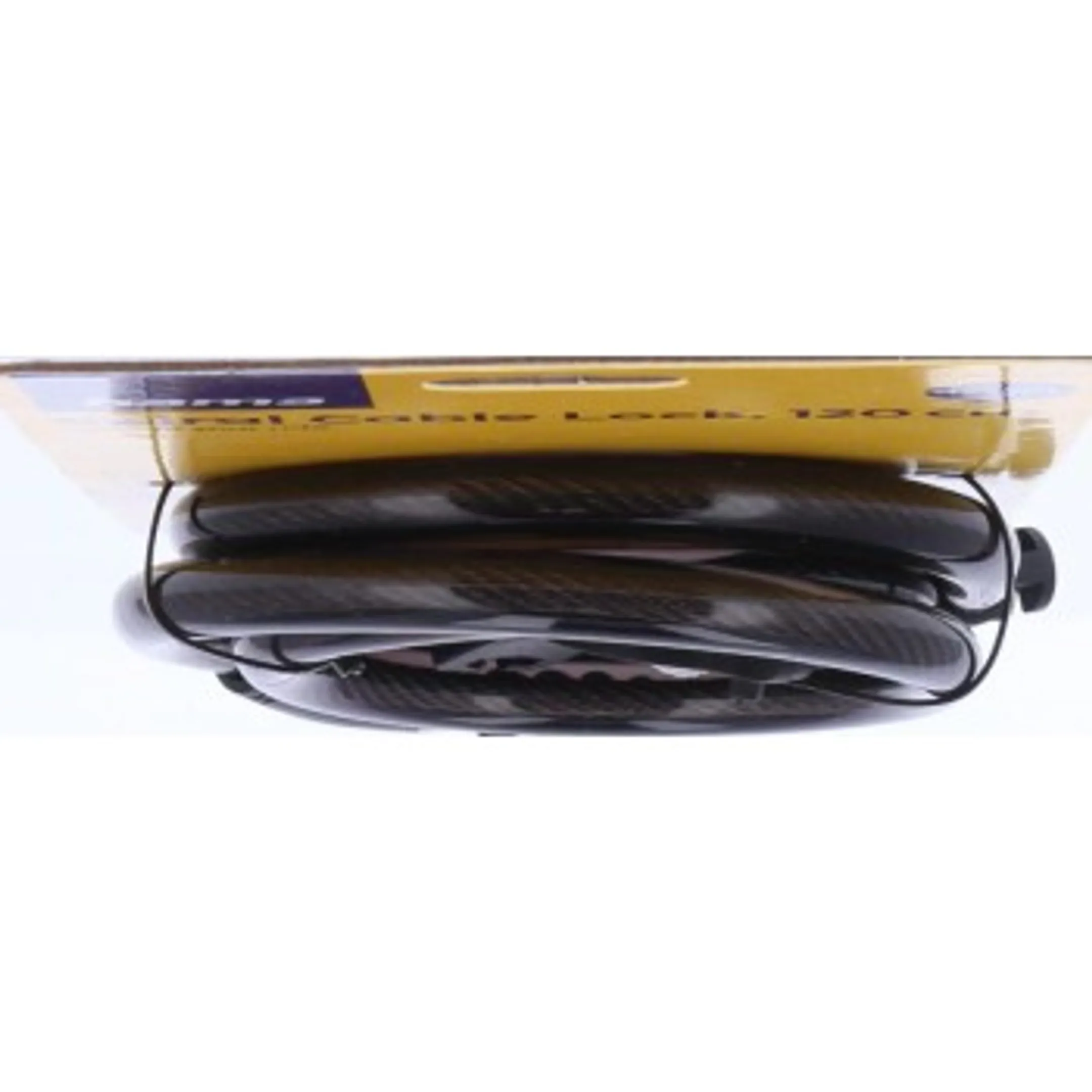 Antivol à combinaison en spirale pour vélo, 120 cm - Noir