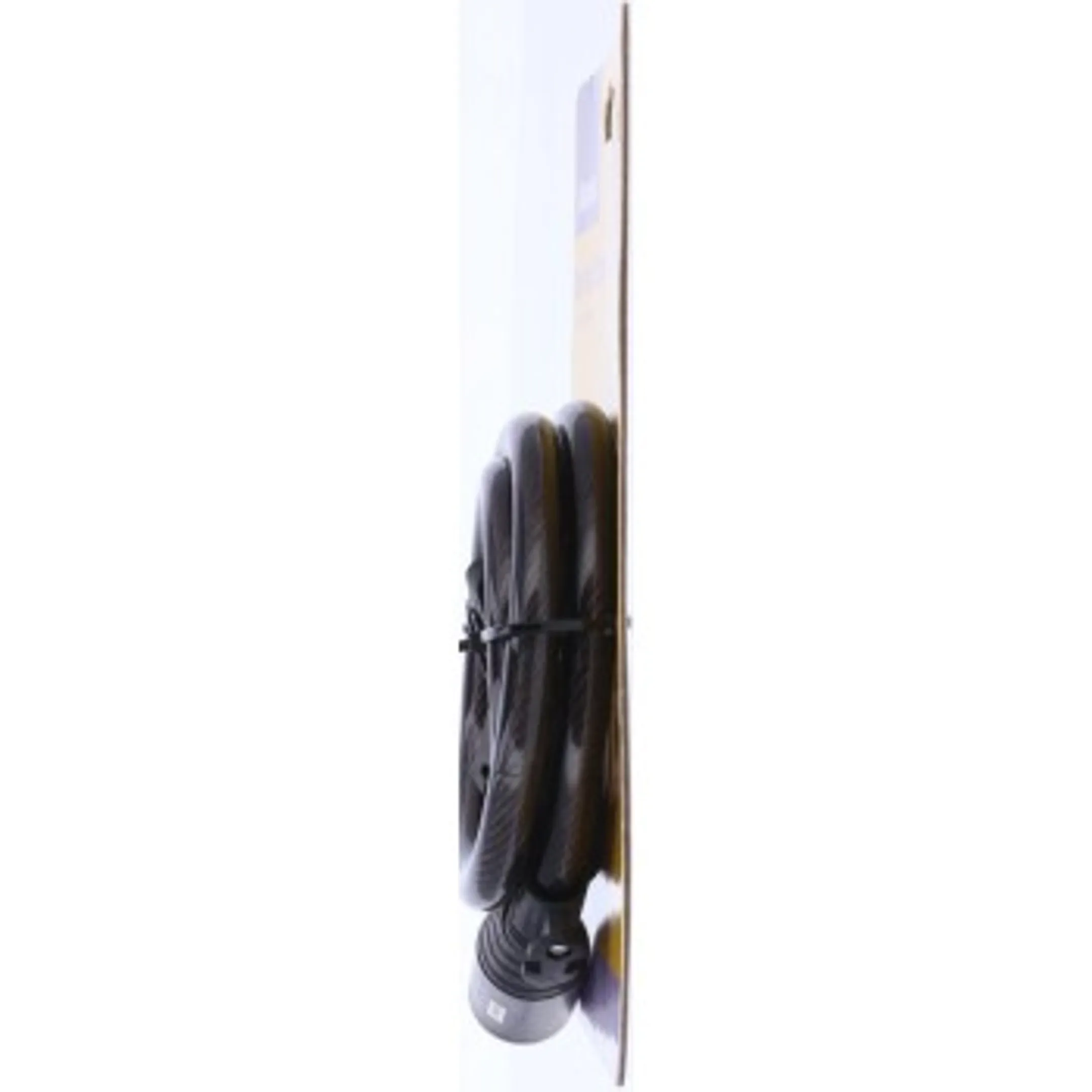 Câble antivol spiralé pour vélo, 120 cm - Noir