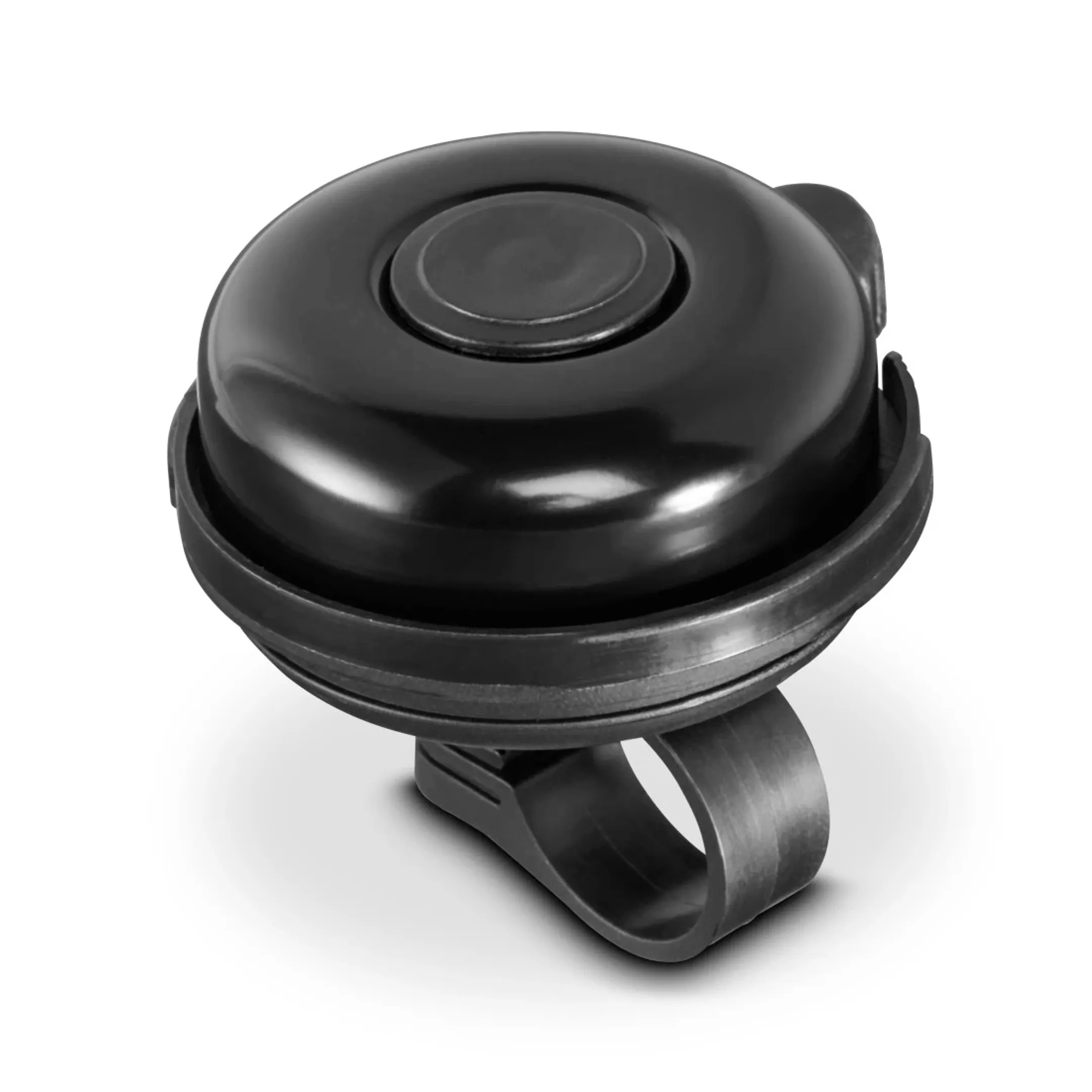 Sonnette de vélo - Ø 5,5 cm - Noir