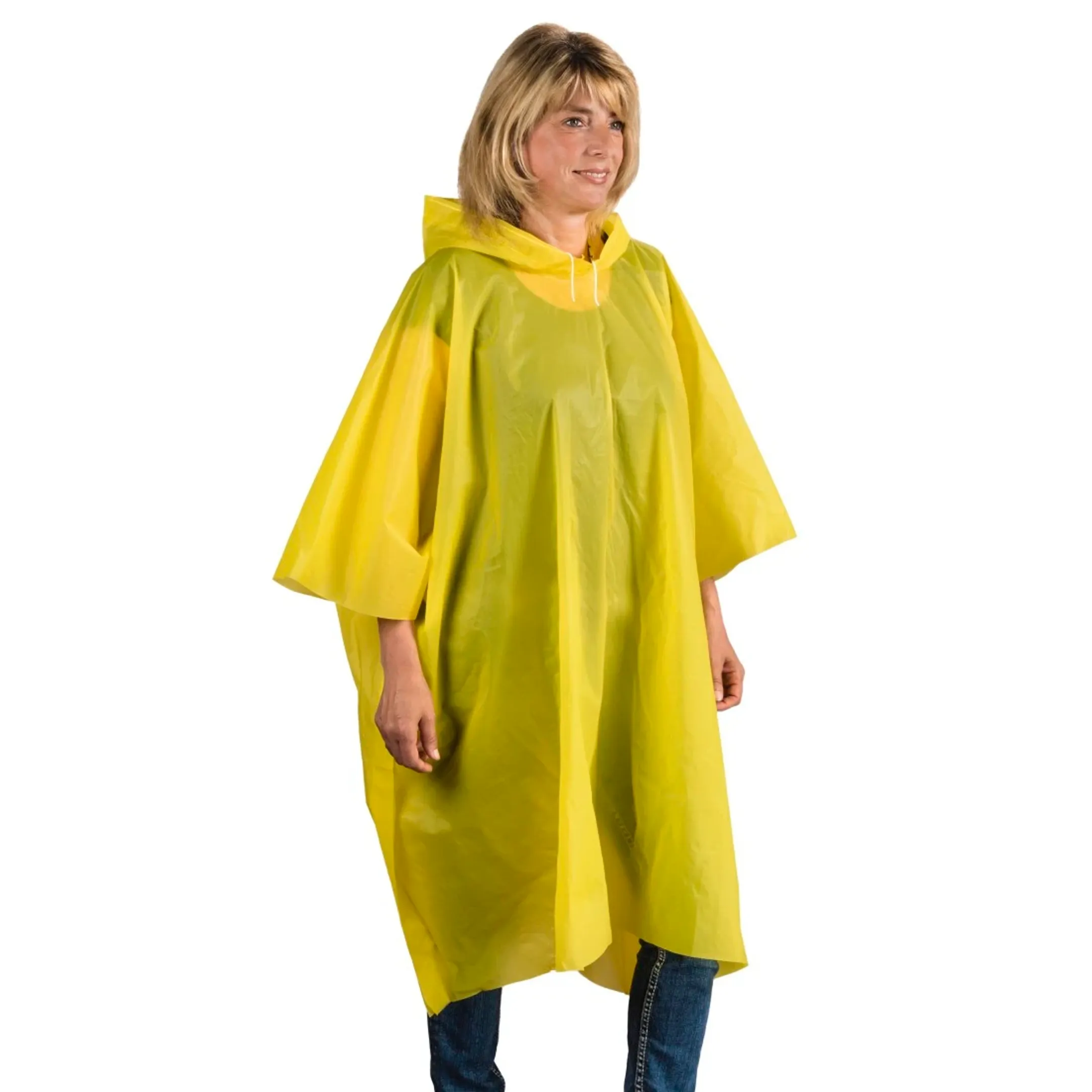 Poncho de pluie - Jaune