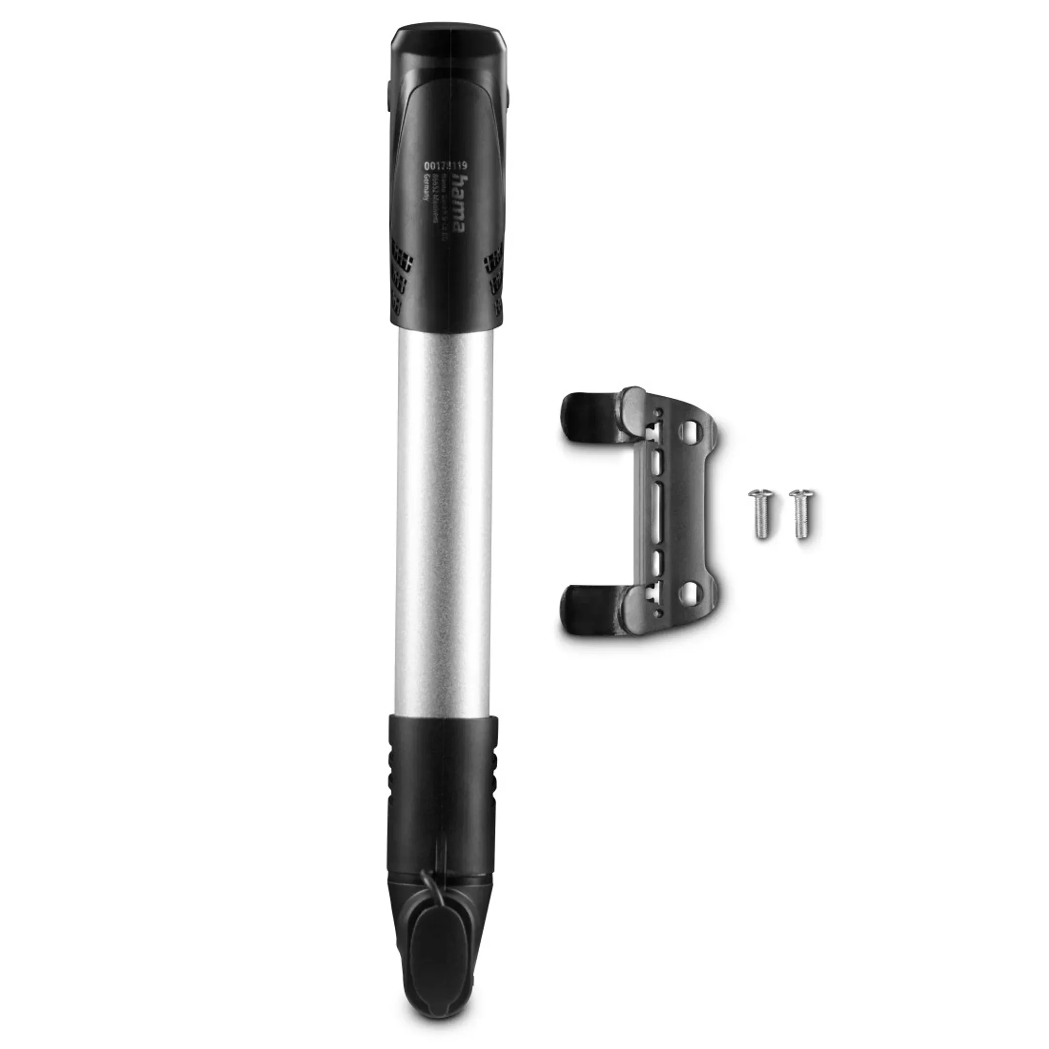 Mini-pompe à vélo - Noire