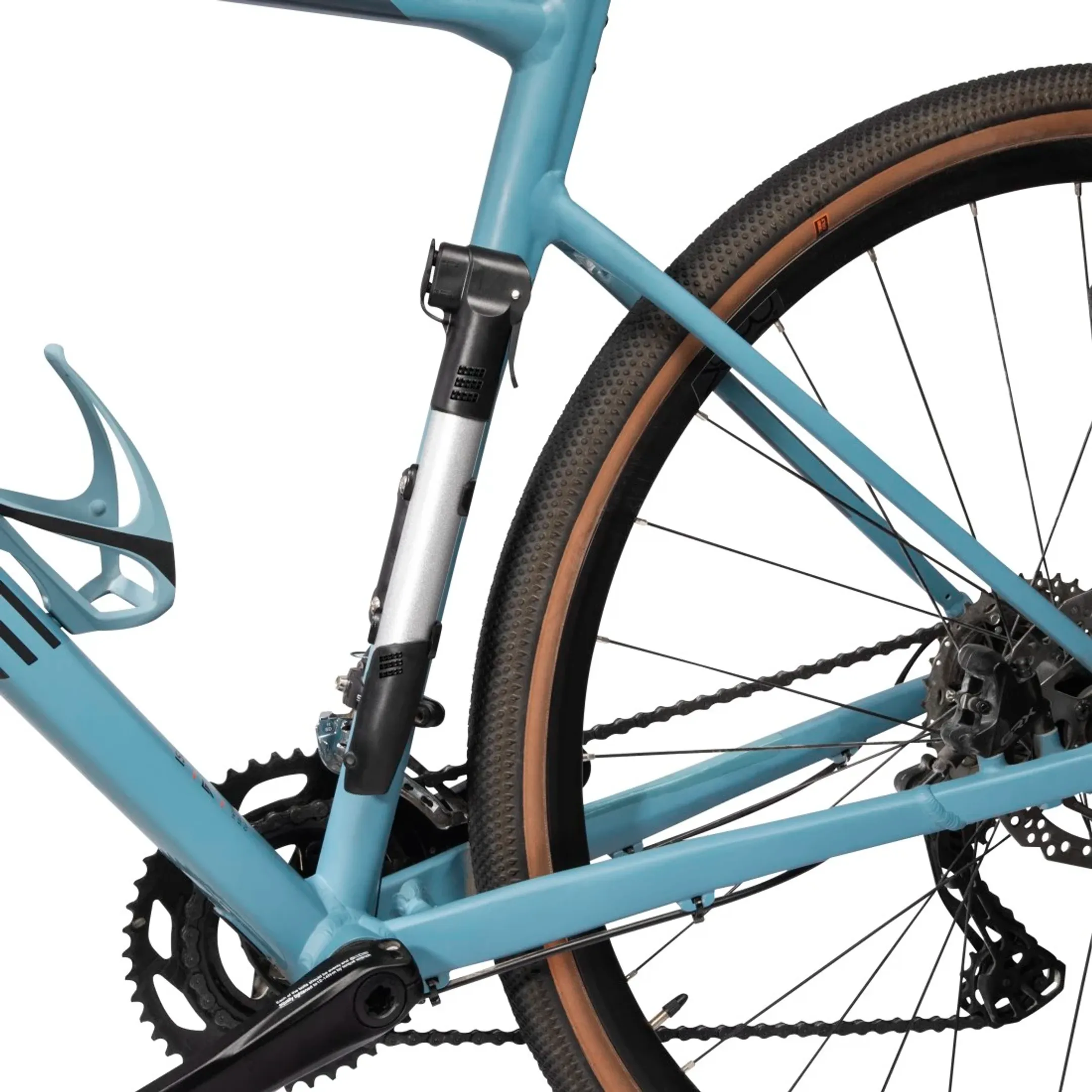 Mini-pompe à vélo - Noire