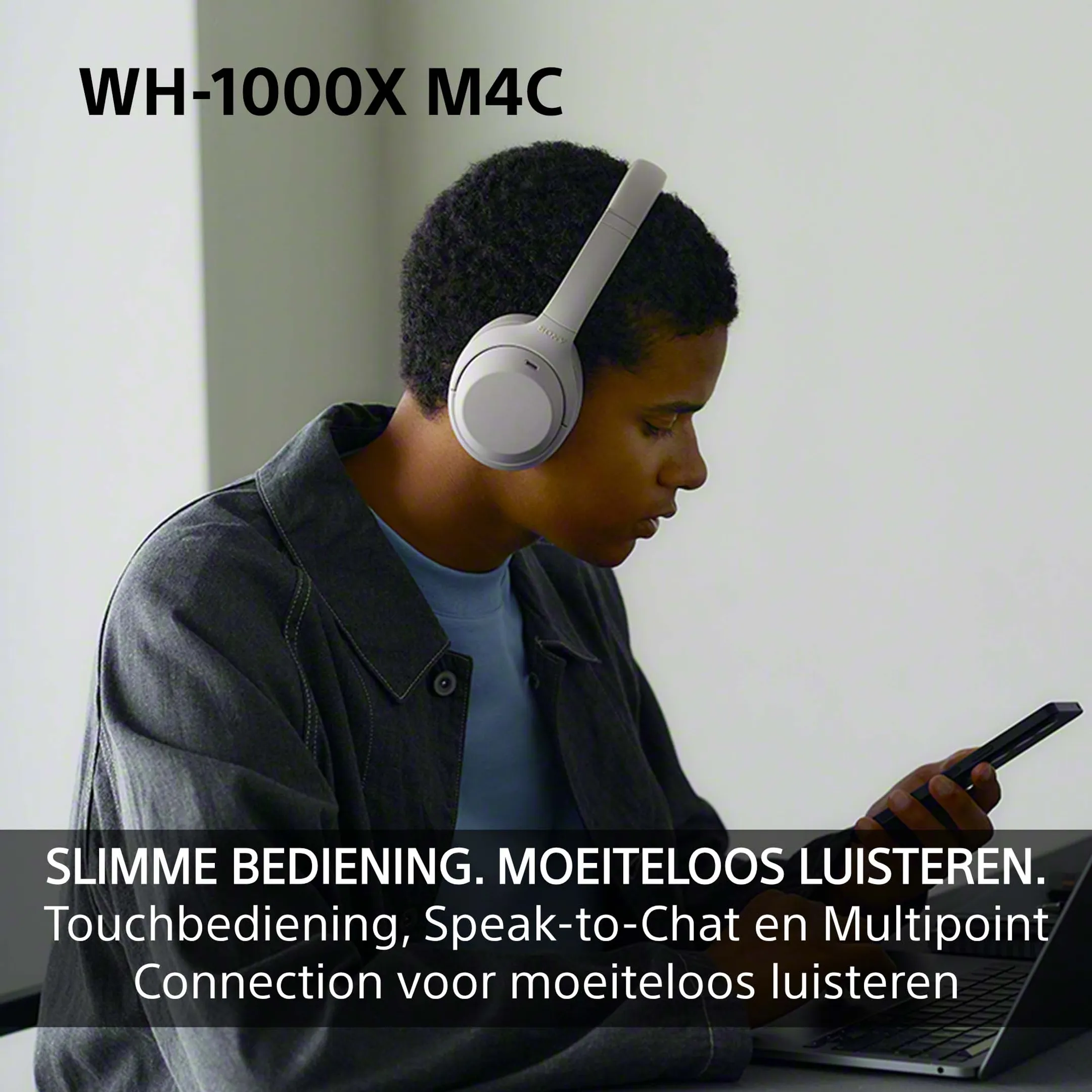 Koptelefoon WH-1000XM4C - Zwart