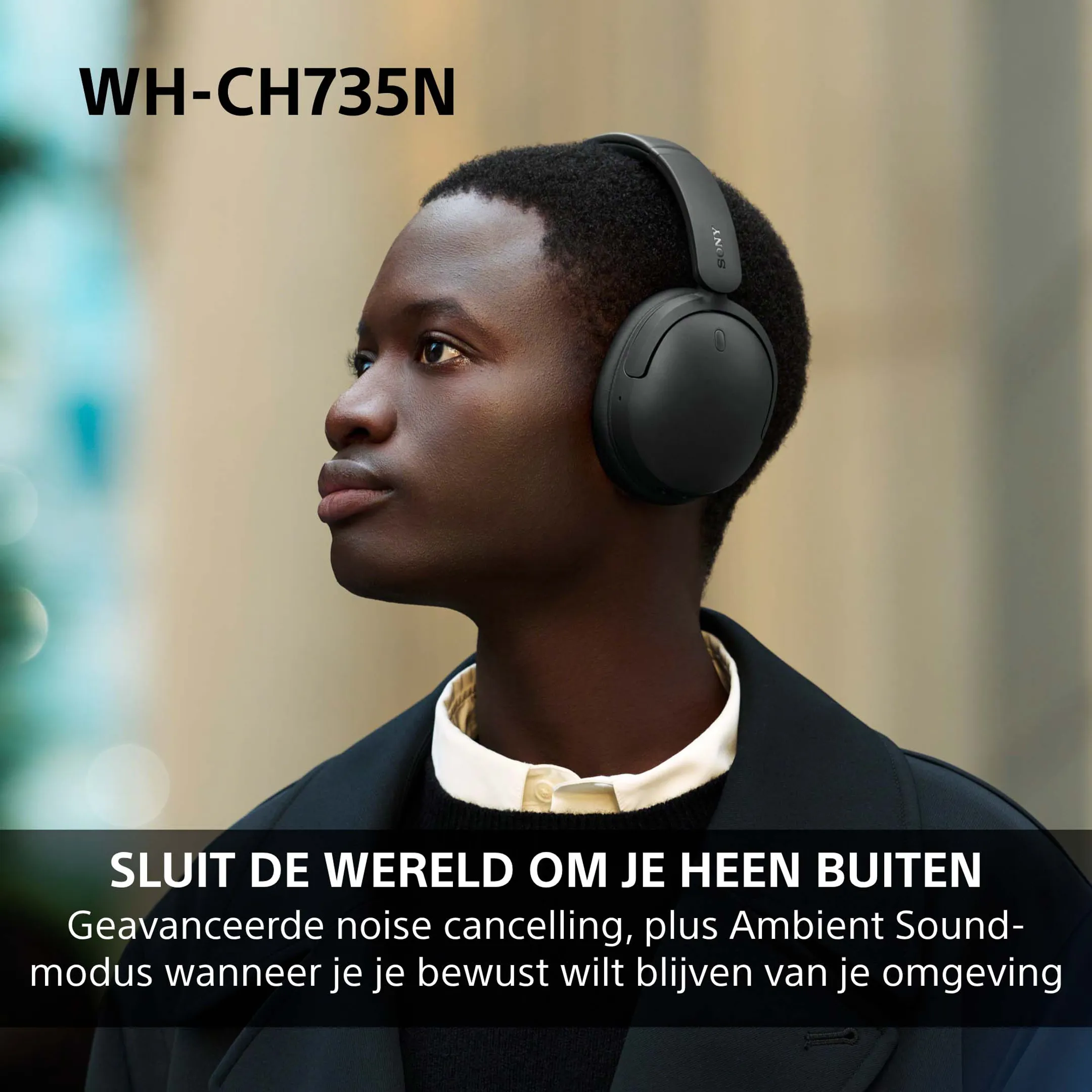 Casque WH-CH735N - Noir