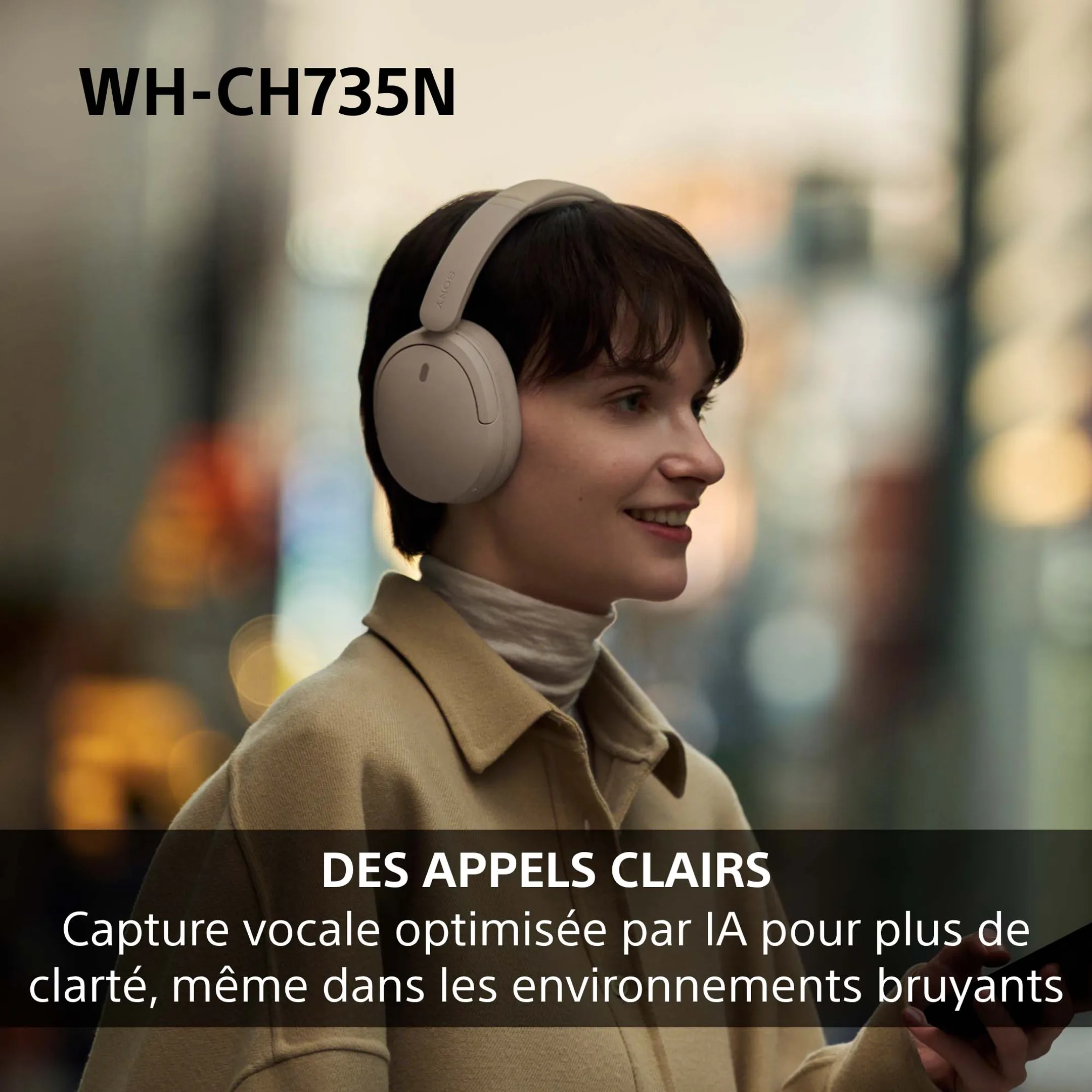 Casque WH-CH735N - Noir