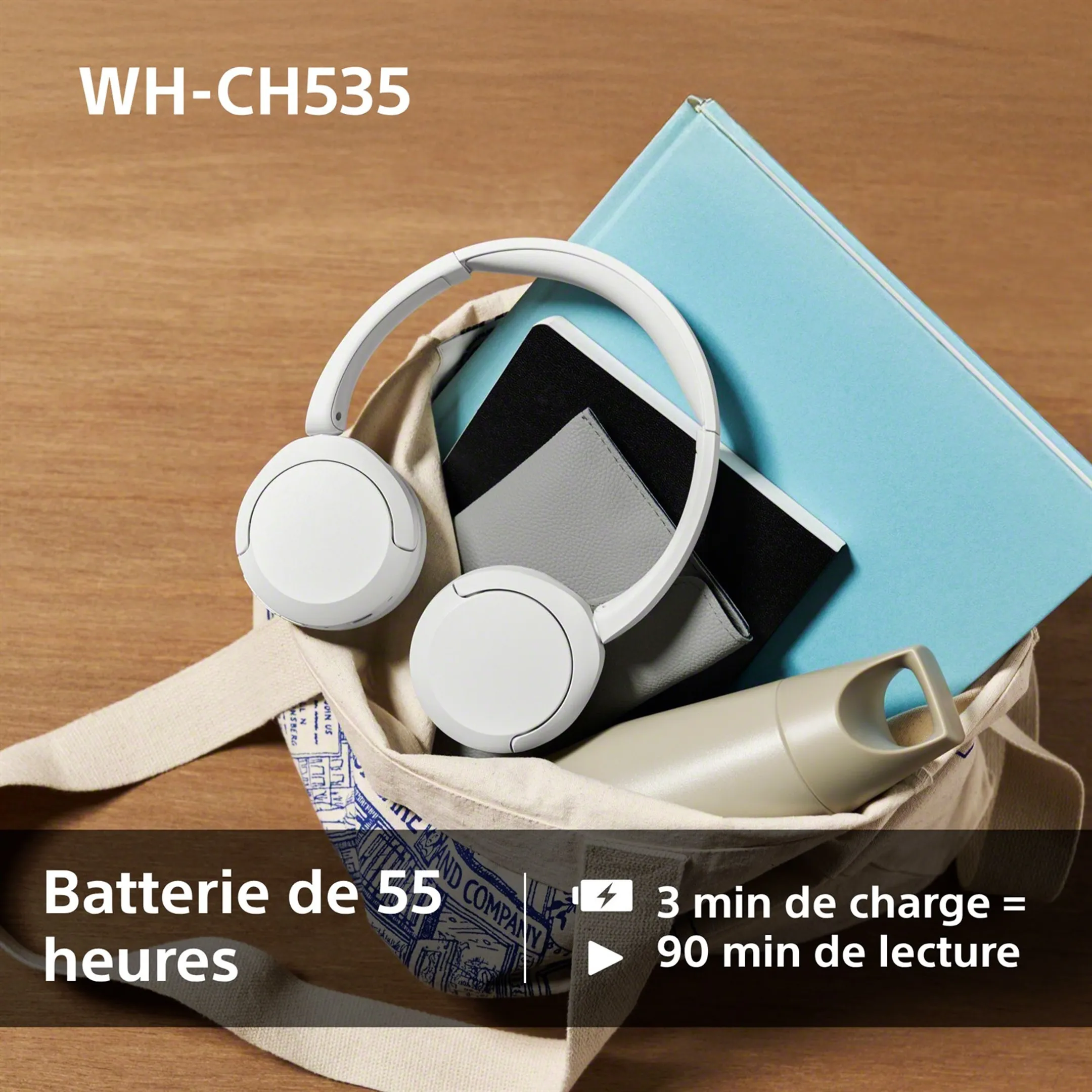 Casque WH-CH535 - Noir