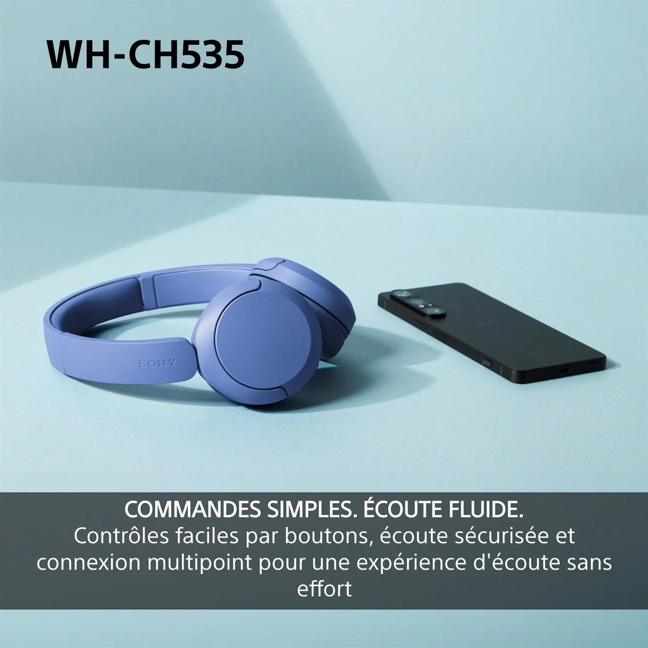 Casque WH-CH535 - Noir