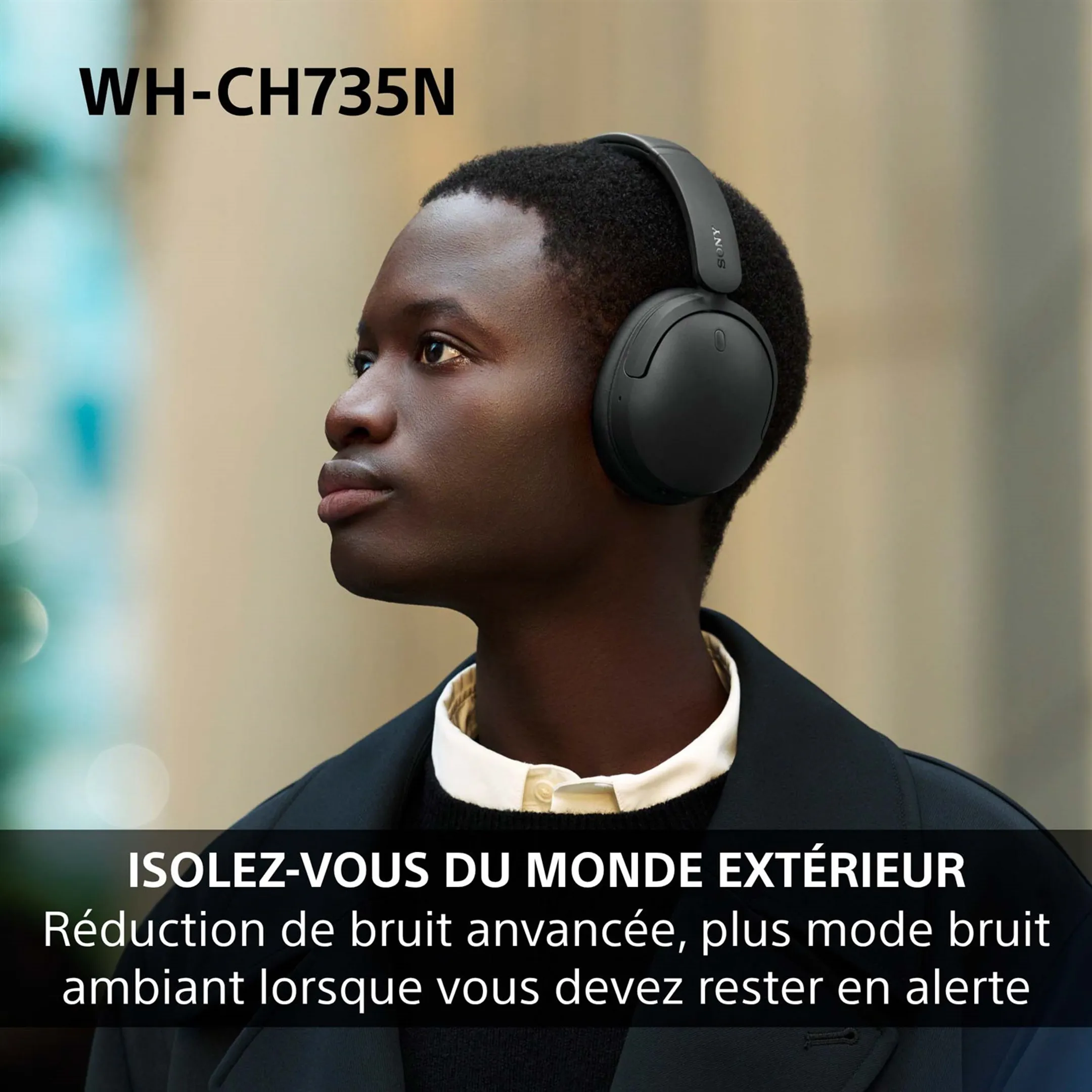 Casque WH-CH735N - Bleu