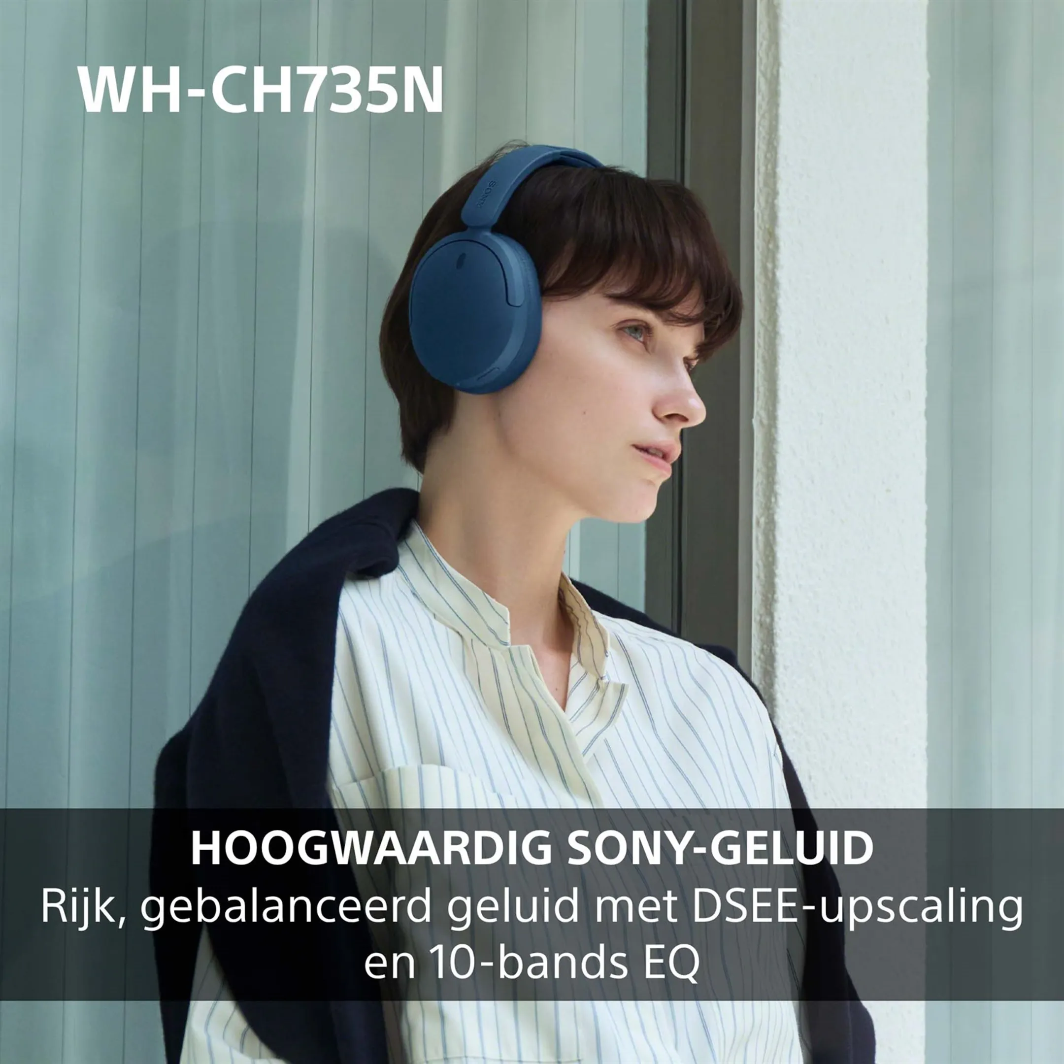 Koptelefoon WH-CH735N - Beige