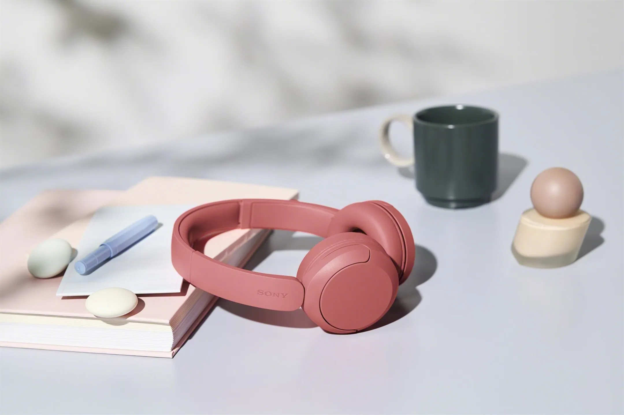 Koptelefoon WH-CH535 - Rood