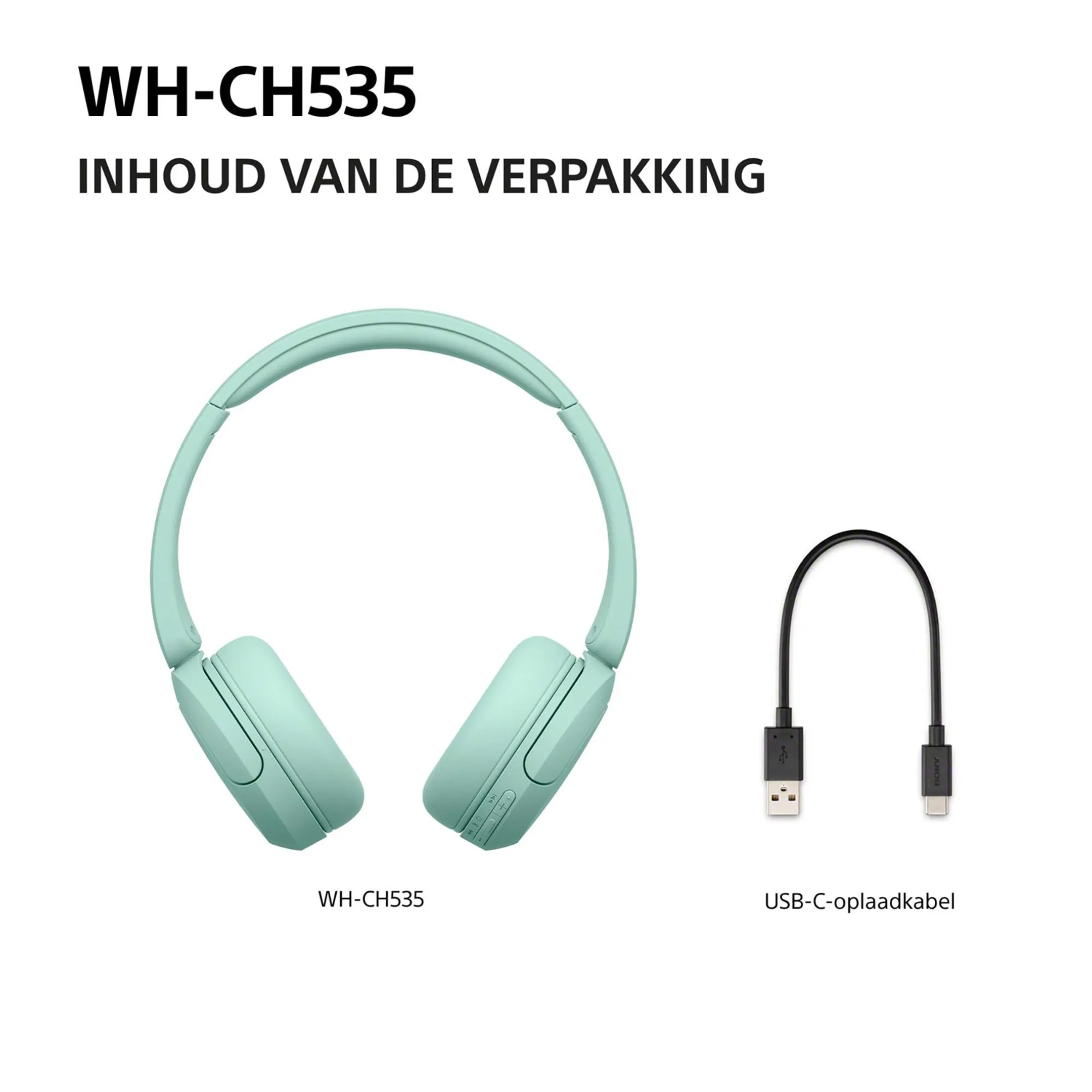 Koptelefoon WH-CH535 - Munt