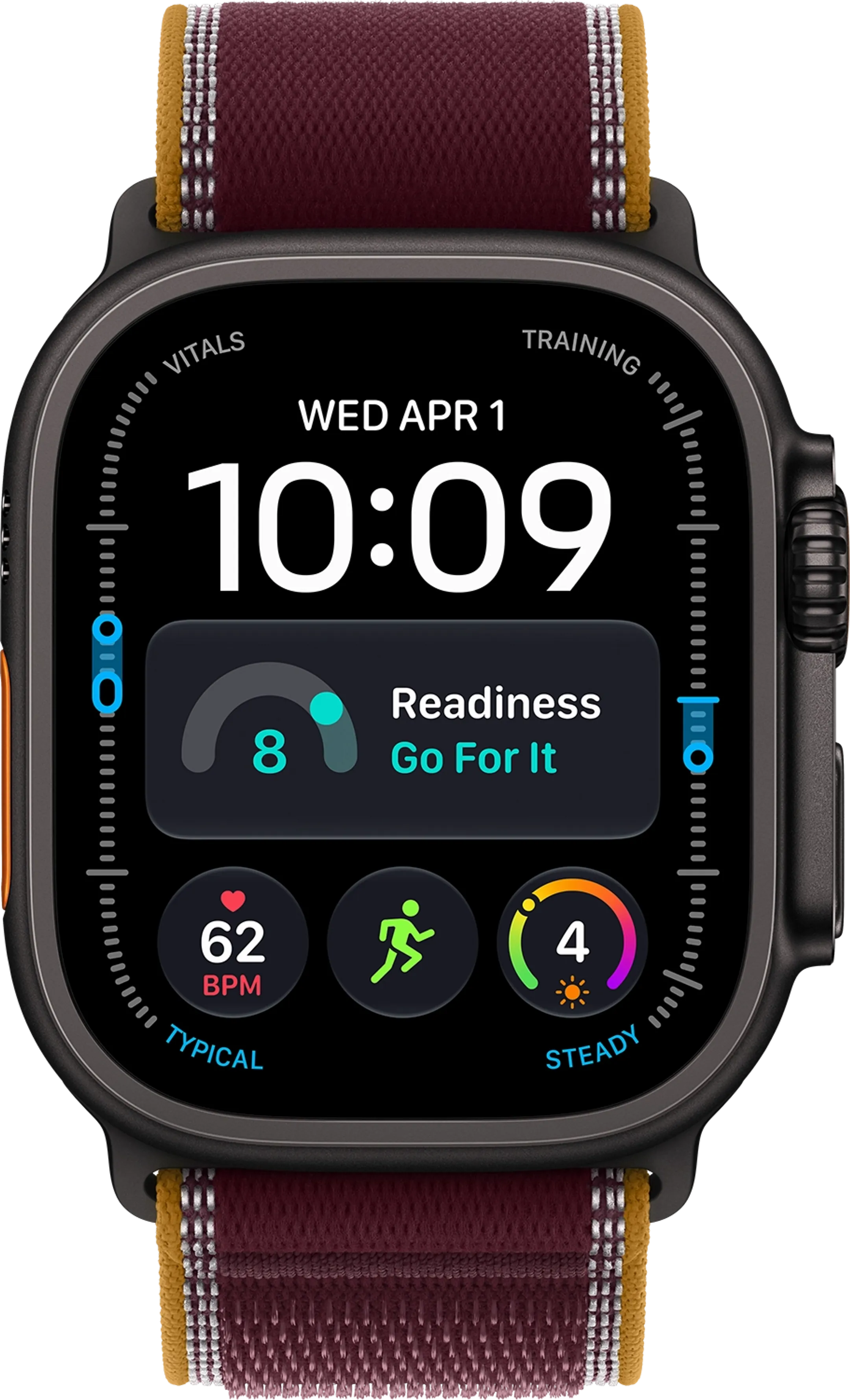 Watch Ultra 4 GPS + Cellular - 49mm Black Titanium - Trail Loop M/L