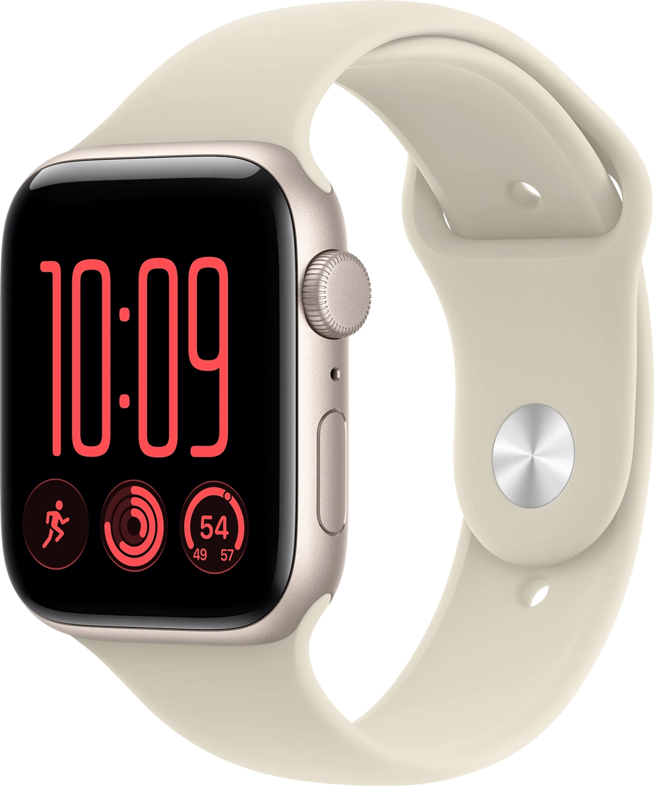 Watch SE 3 GPS - 44mm Starlight Aluminum - Sport Band S/M
