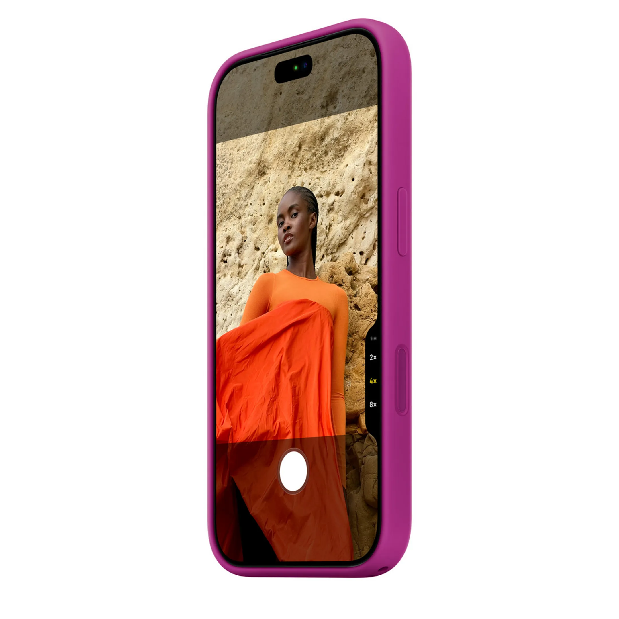 iPhone 18 Pro Silicone Case with MagSafe - Magenta