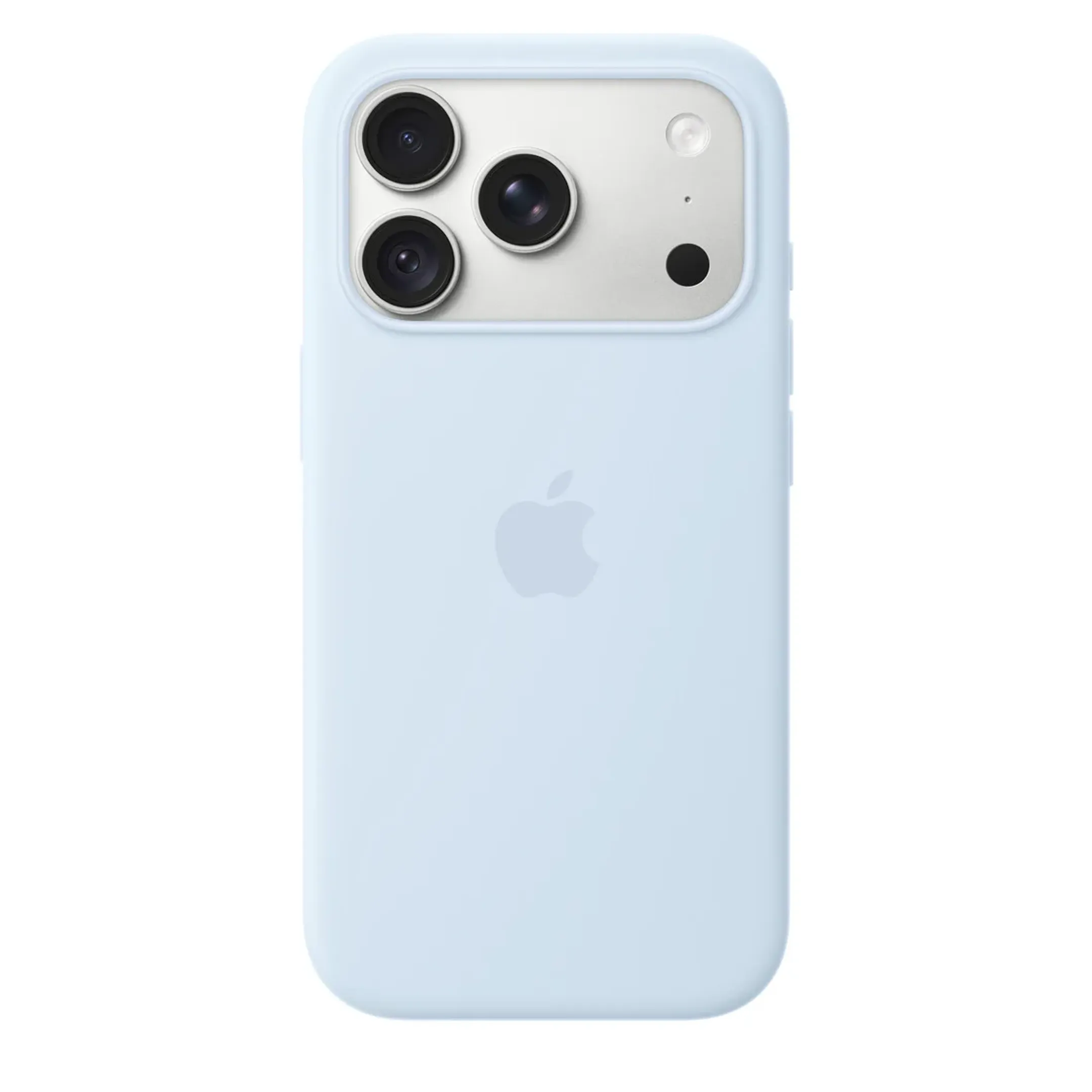 iPhone 18 Pro Silicone Case with MagSafe - Crisp Blue