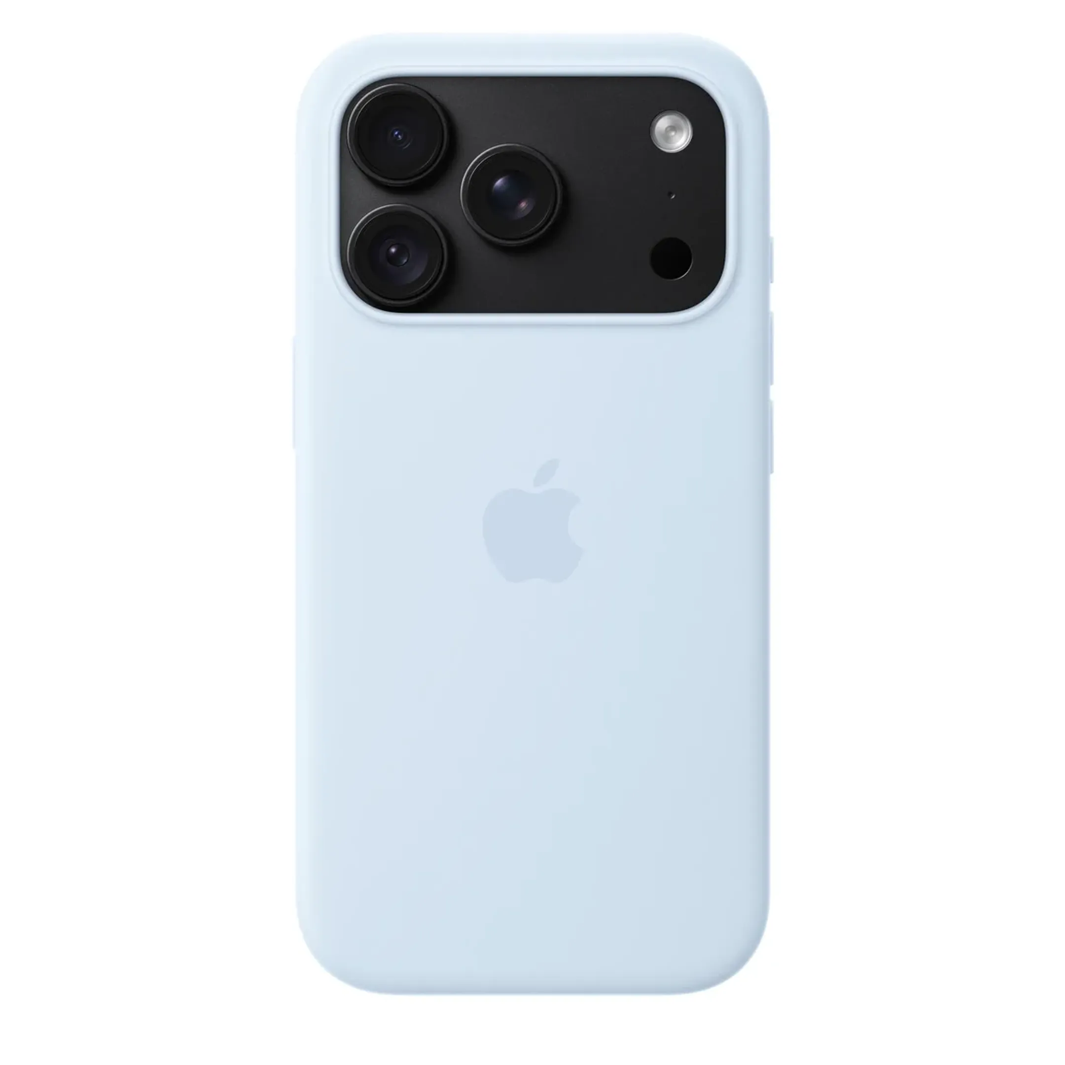 iPhone 18 Pro Silicone Case with MagSafe - Crisp Blue