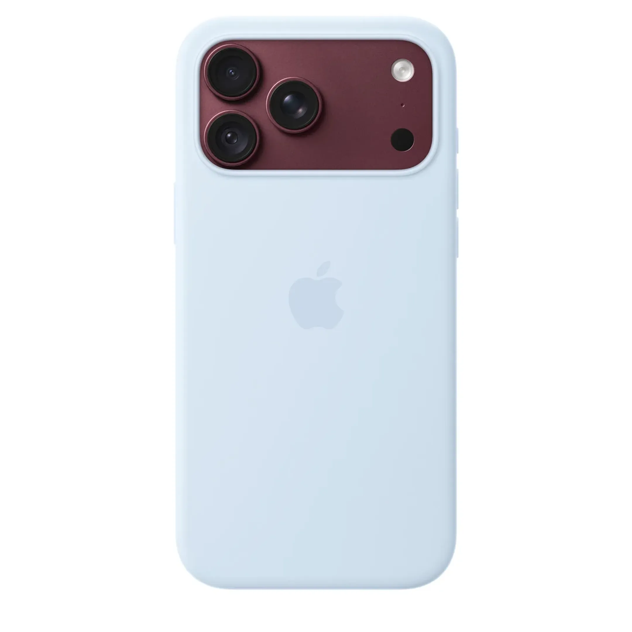 iPhone 18 Pro Max Silicone Case with MagSafe - Crisp Blue