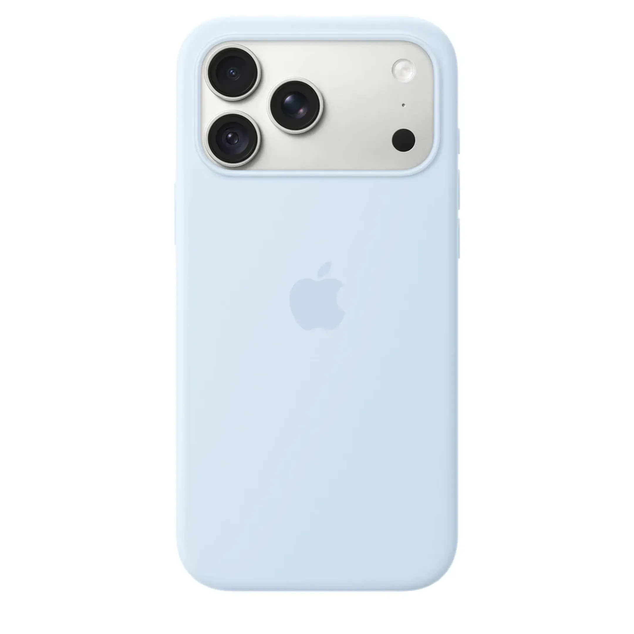 iPhone 18 Pro Max Silicone Case with MagSafe - Crisp Blue