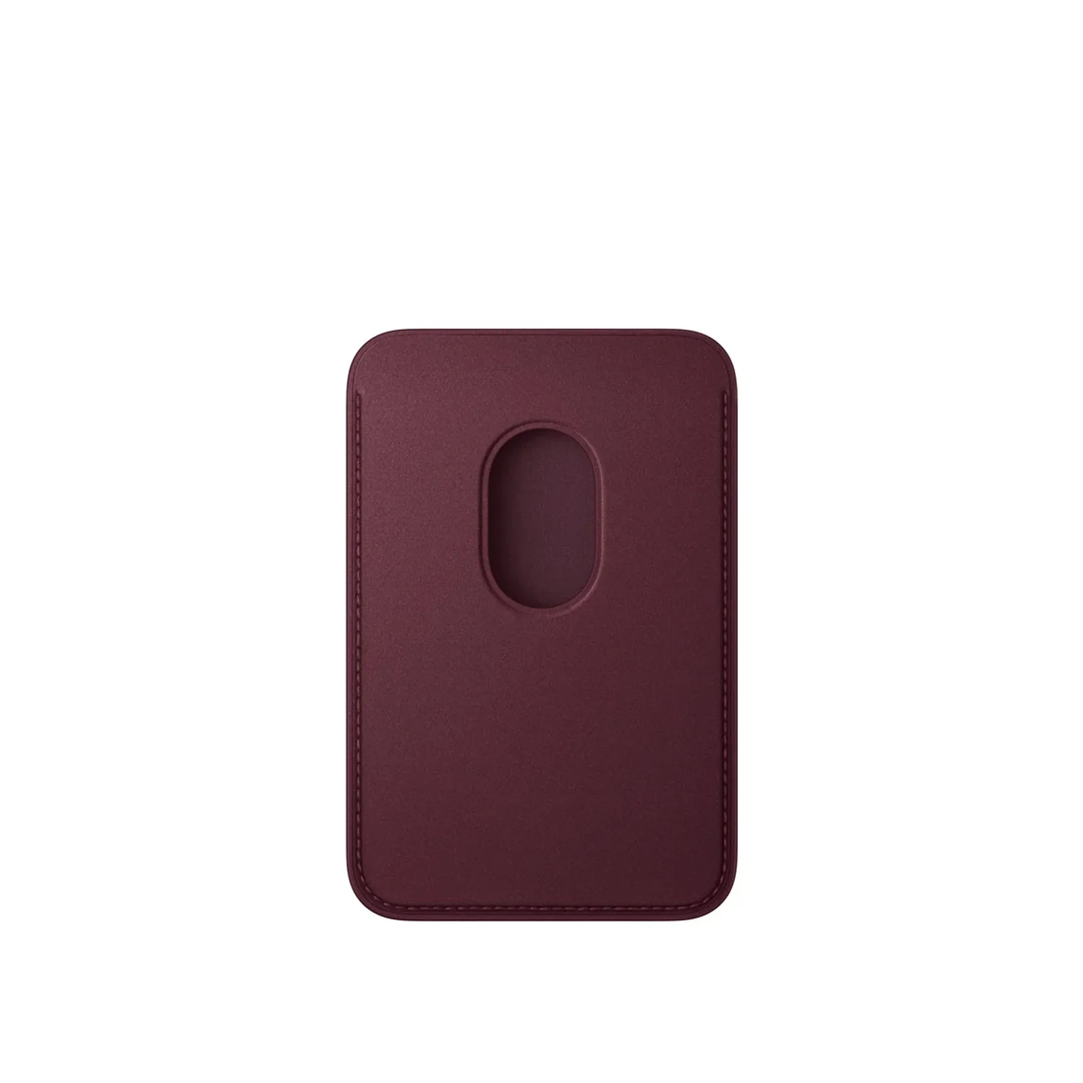 iPhone FineWoven Wallet with MagSafe – Burgundy