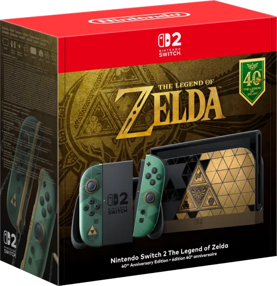 Nintendo The Legend of Zelda: Ocarina of Time - 40th Anniversary Limited Edition Switch 2