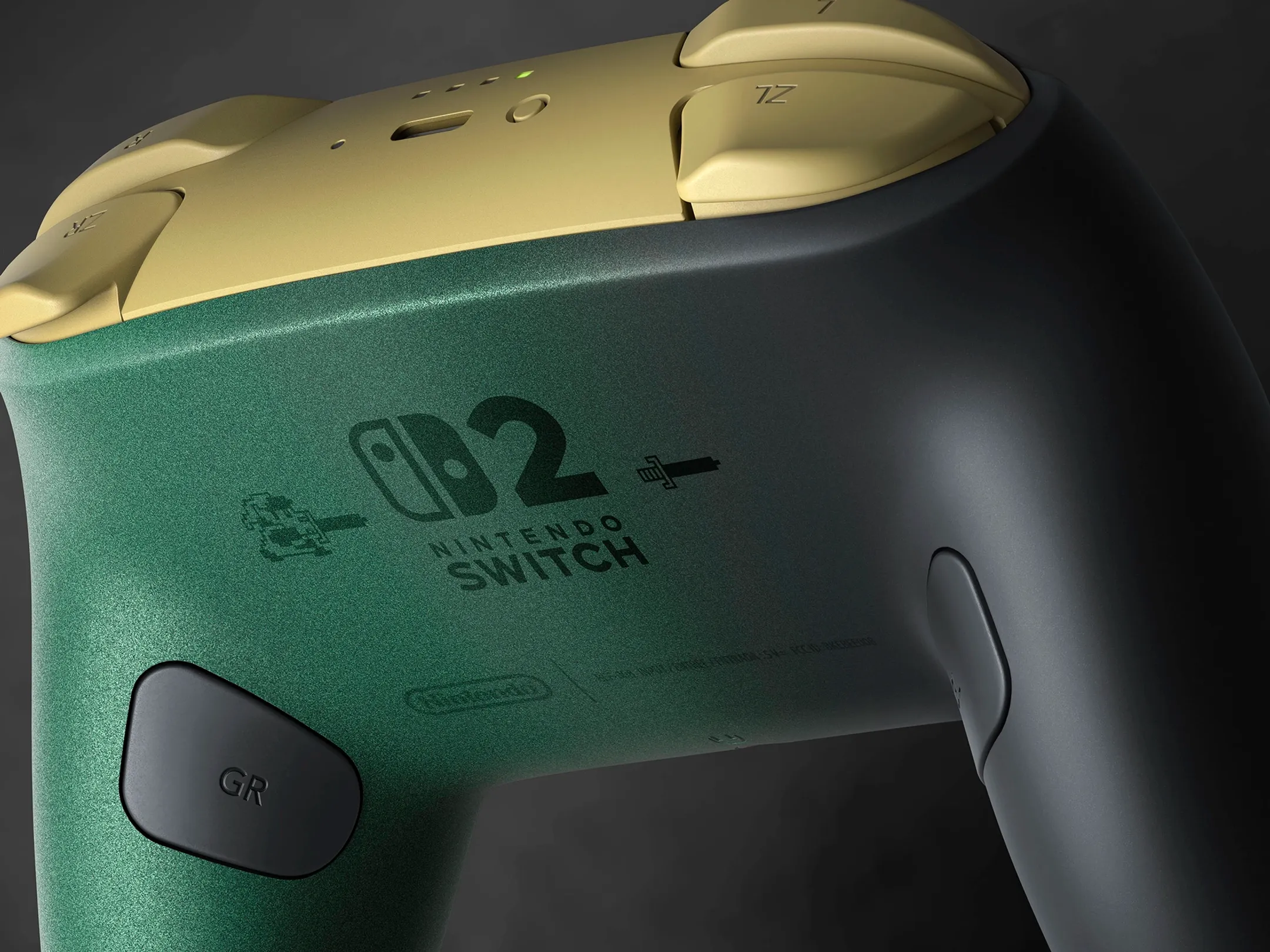 Manette Pro Switch 2 - The Legend of Zelda 40th Anniversary Limited Edition