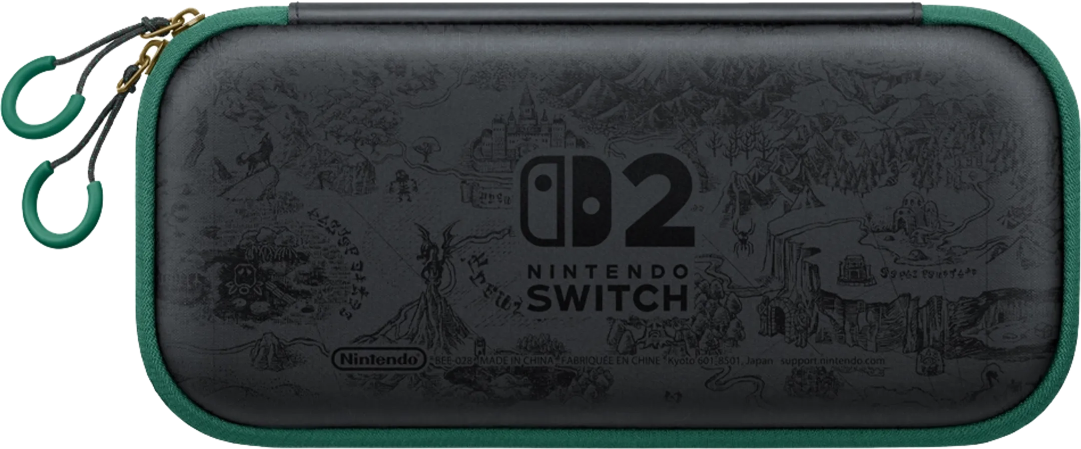 Pochette de transport Switch 2 et protection d'écran - The legend of Zelda 40th Anniversary Limited Edition