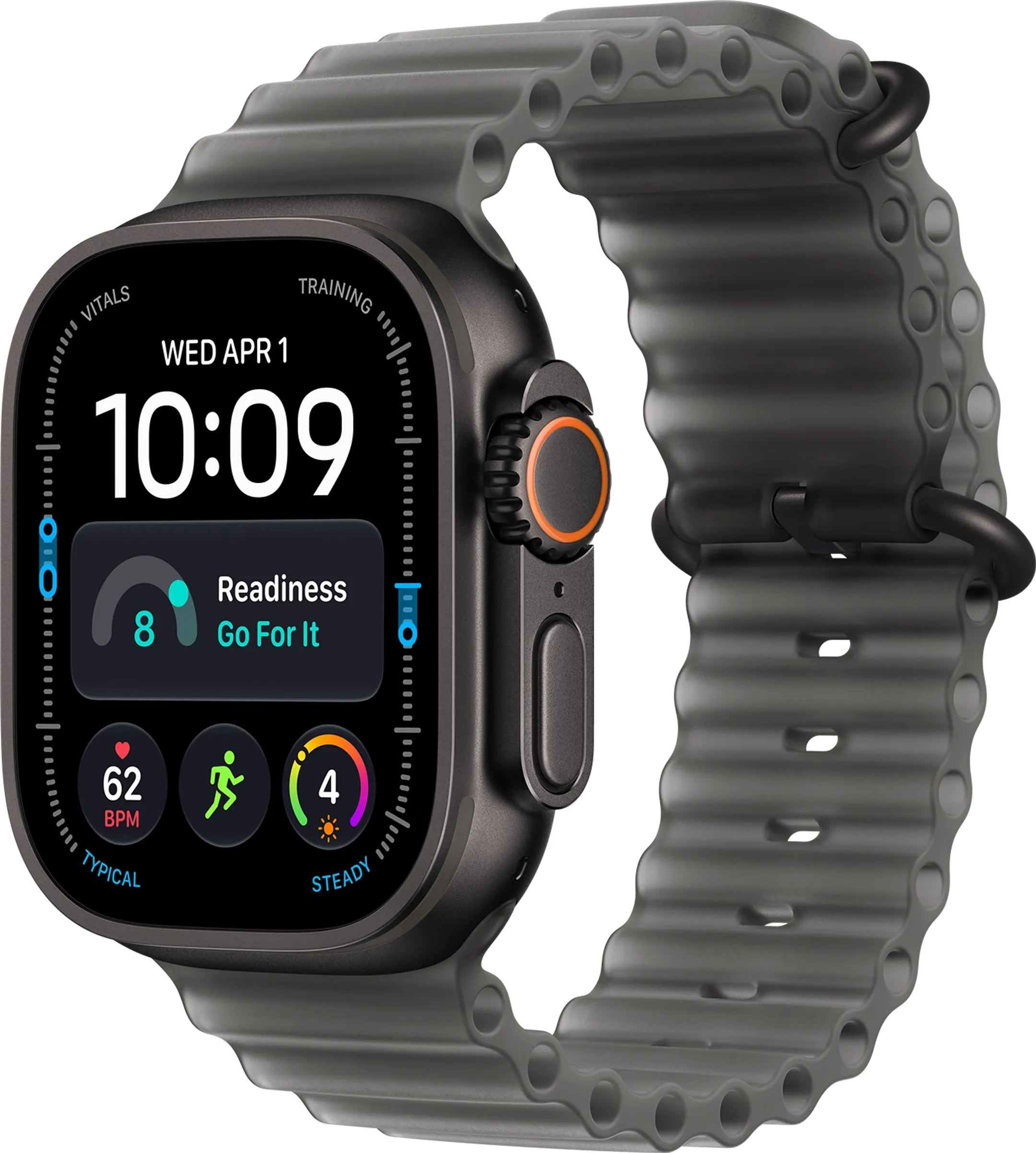 Watch Ultra 4 GPS + Cellular - 49mm Black Titanium - Ocean Band