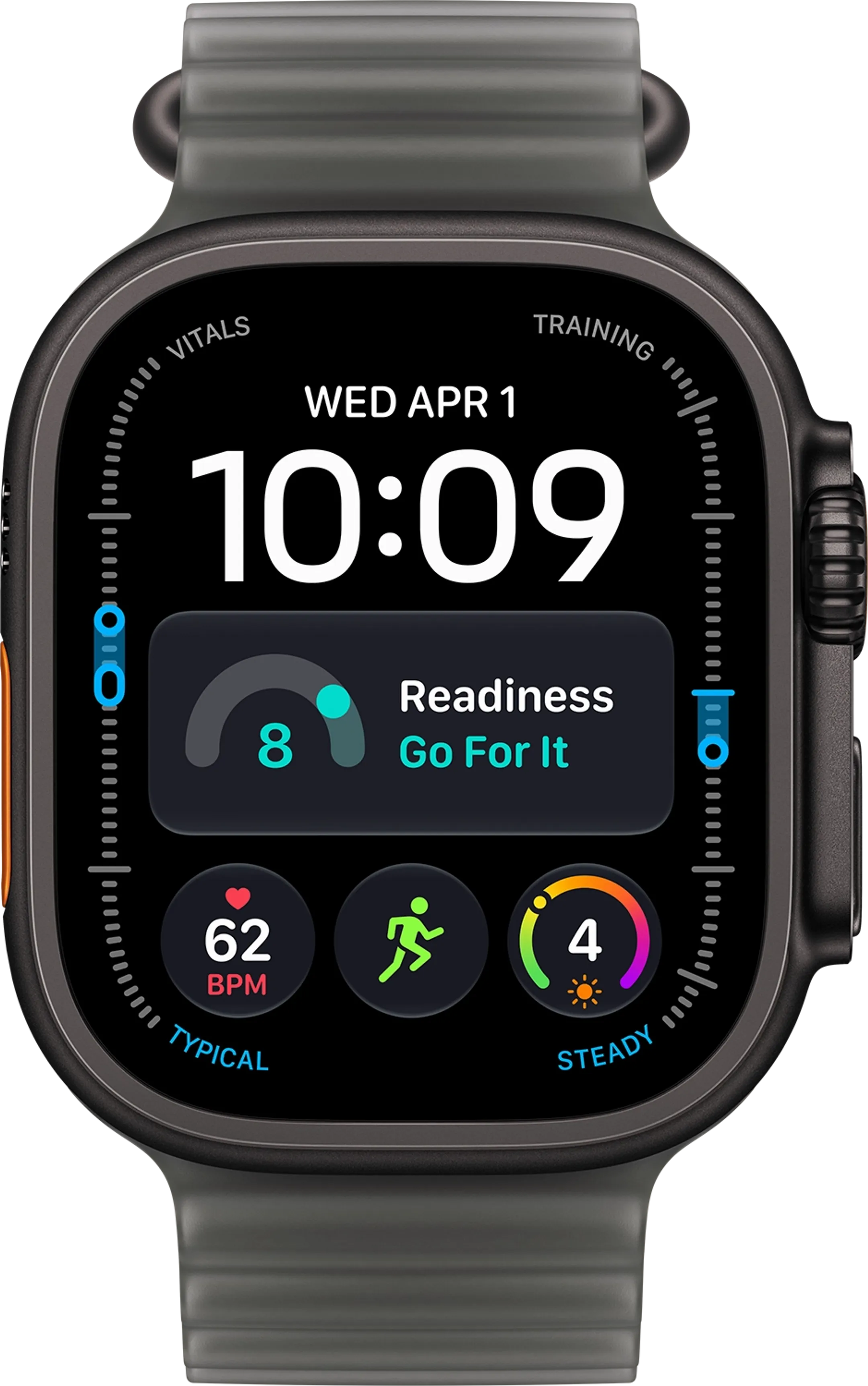 Watch Ultra 4 GPS + Cellular - 49mm Black Titanium - Ocean Band